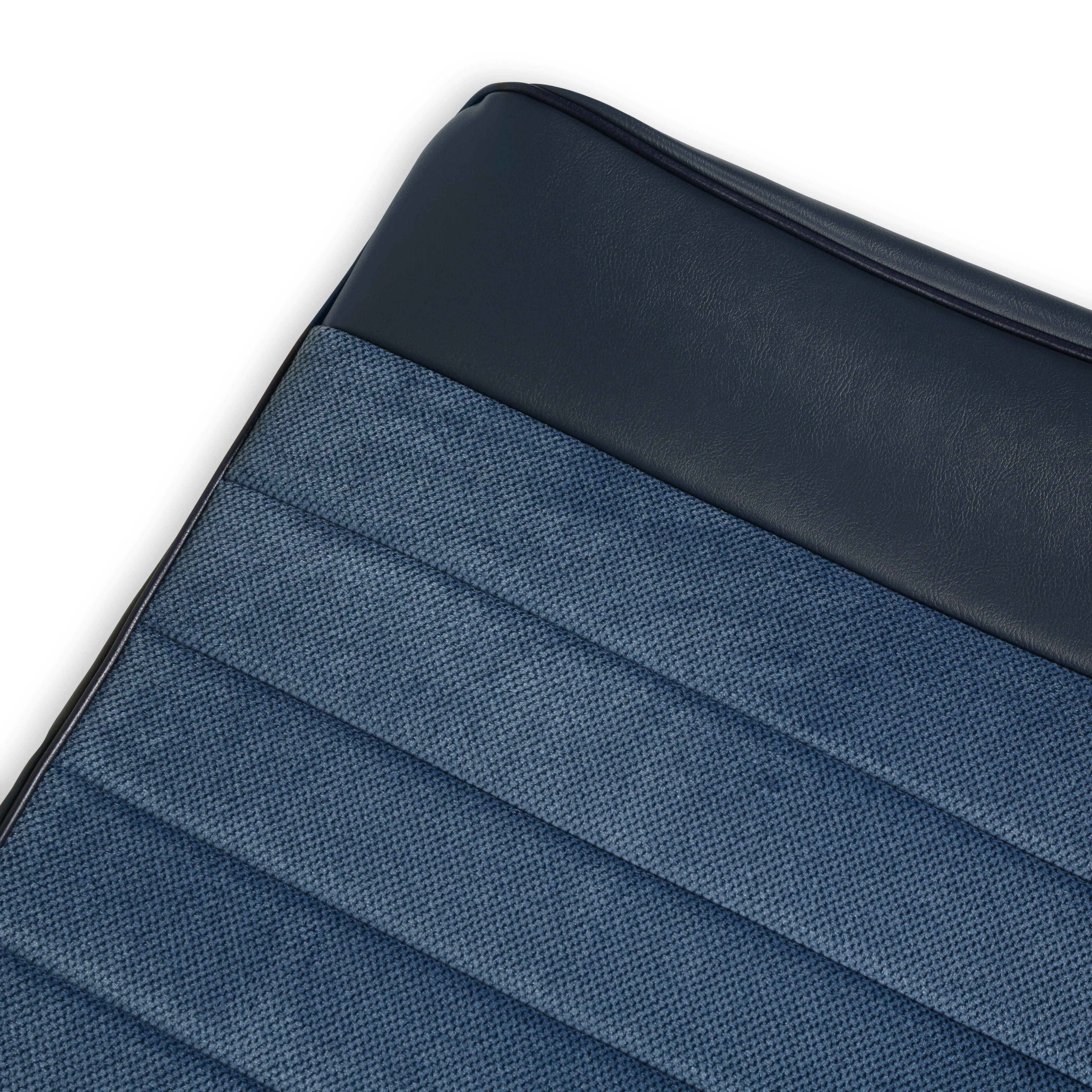 BROTHERS Trucks C/K Seat Upholstery Kit - Standard Pleat Cloth/Vinyl - Navy