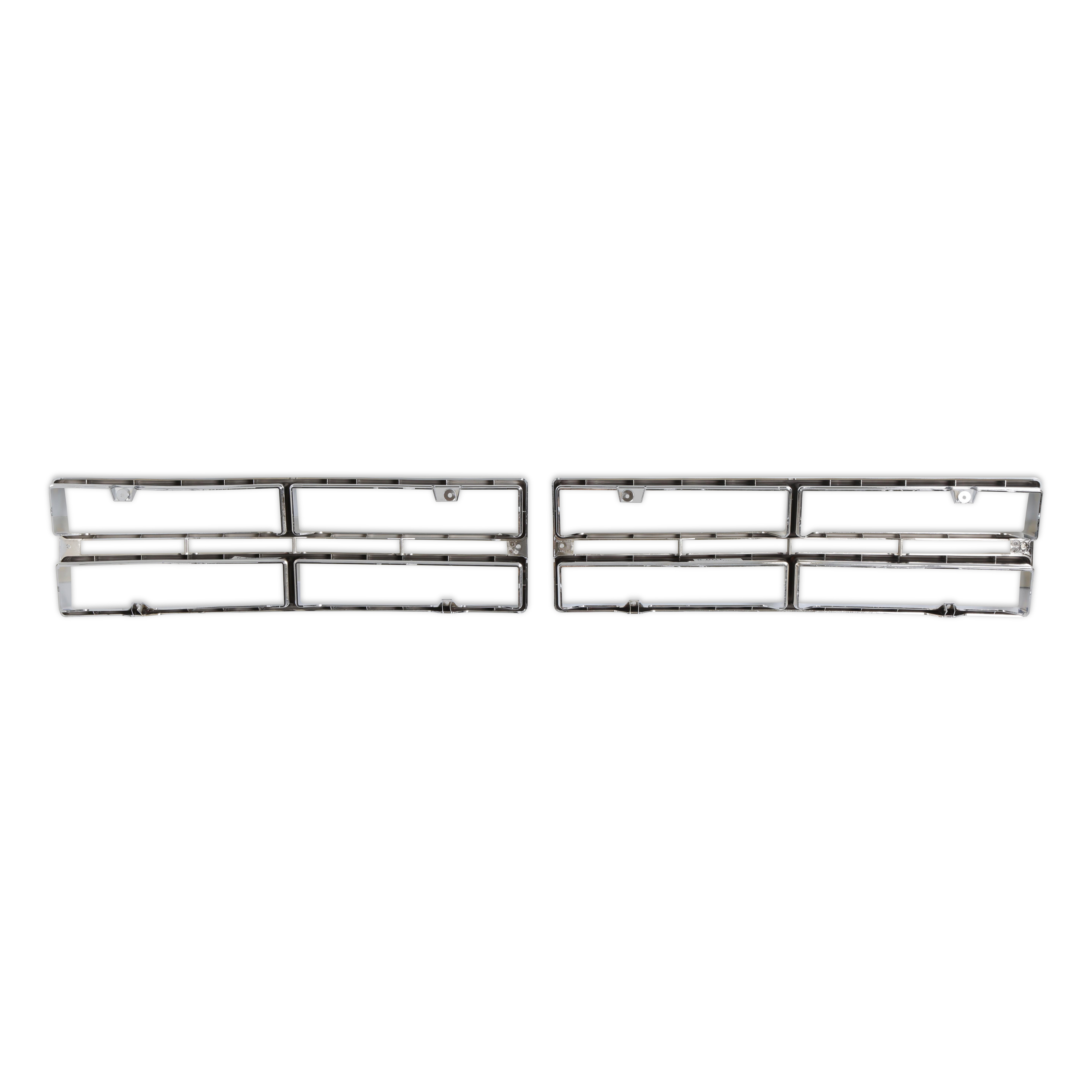 BROTHERS Trucks Ford F-Series Grille Inserts - Chrome