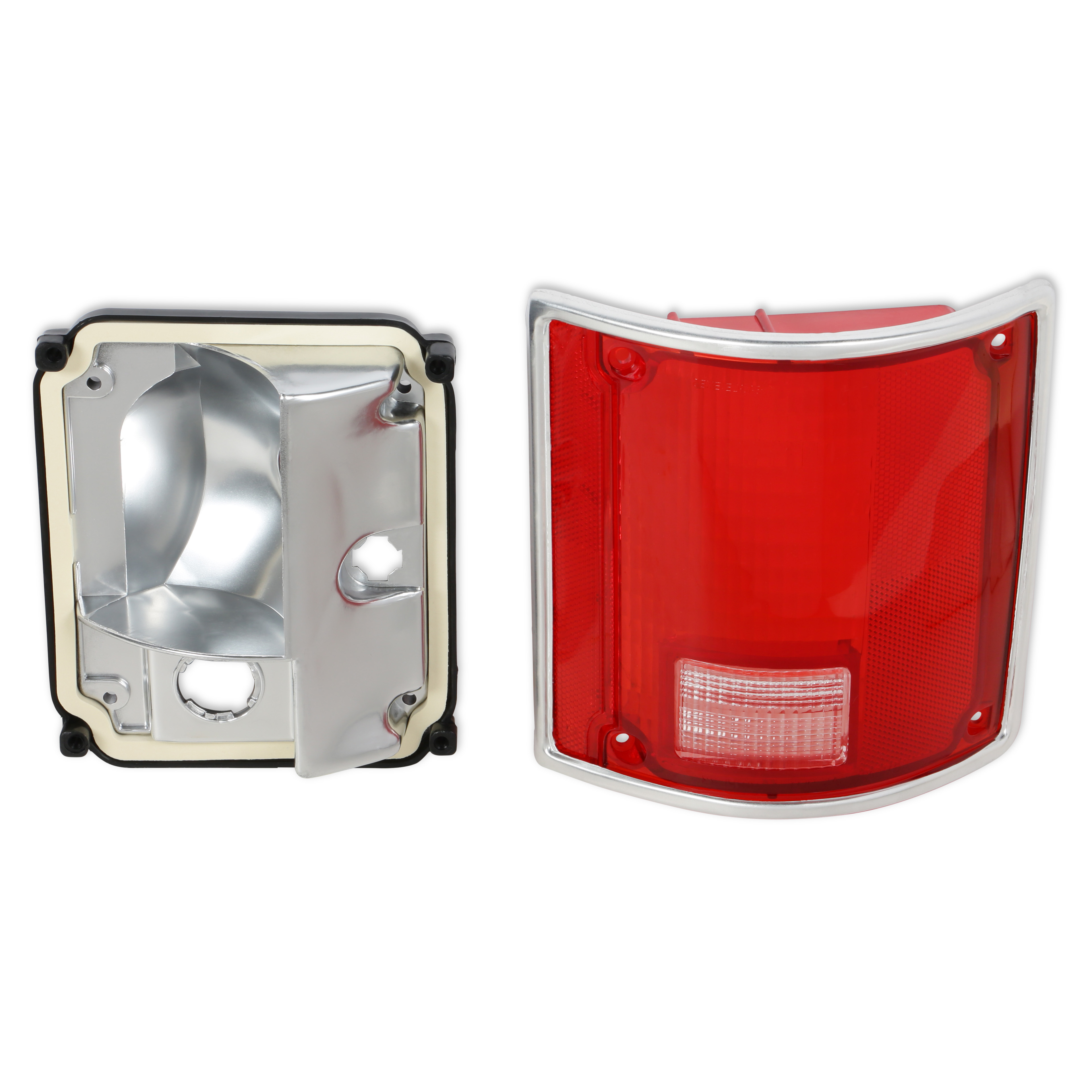 BROTHERS Trucks C/K Tail Lamp Lens & Housing - w/ Chrome Trim - RH - Image 3