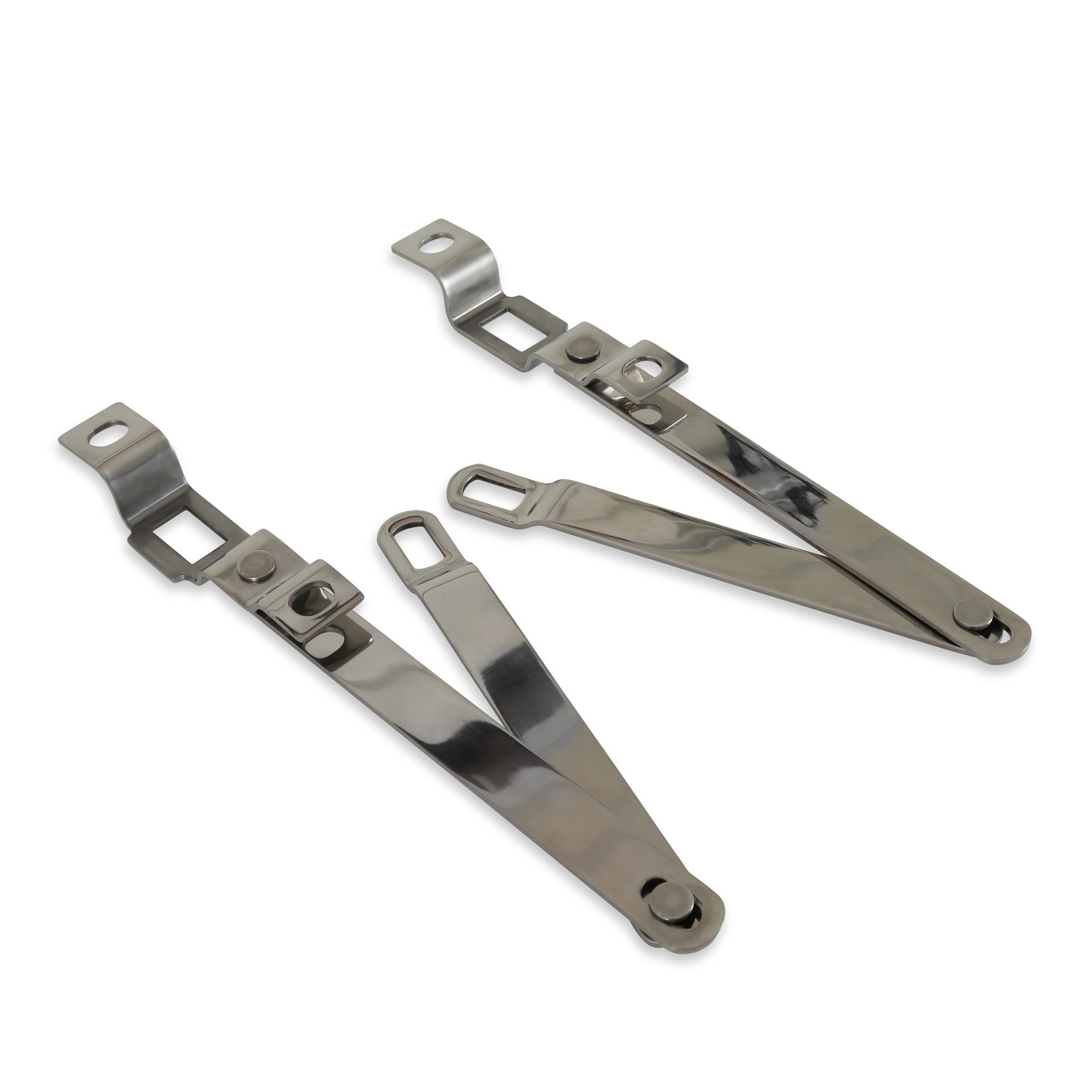 Brothers Trucks Tailgate Link Set - Fleetside - Stainless Steel - Pair - Image 4