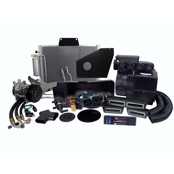 Brothers Trucks A/C System-Under-Dash Vents-Non-A/C Cab-Elec. Controls