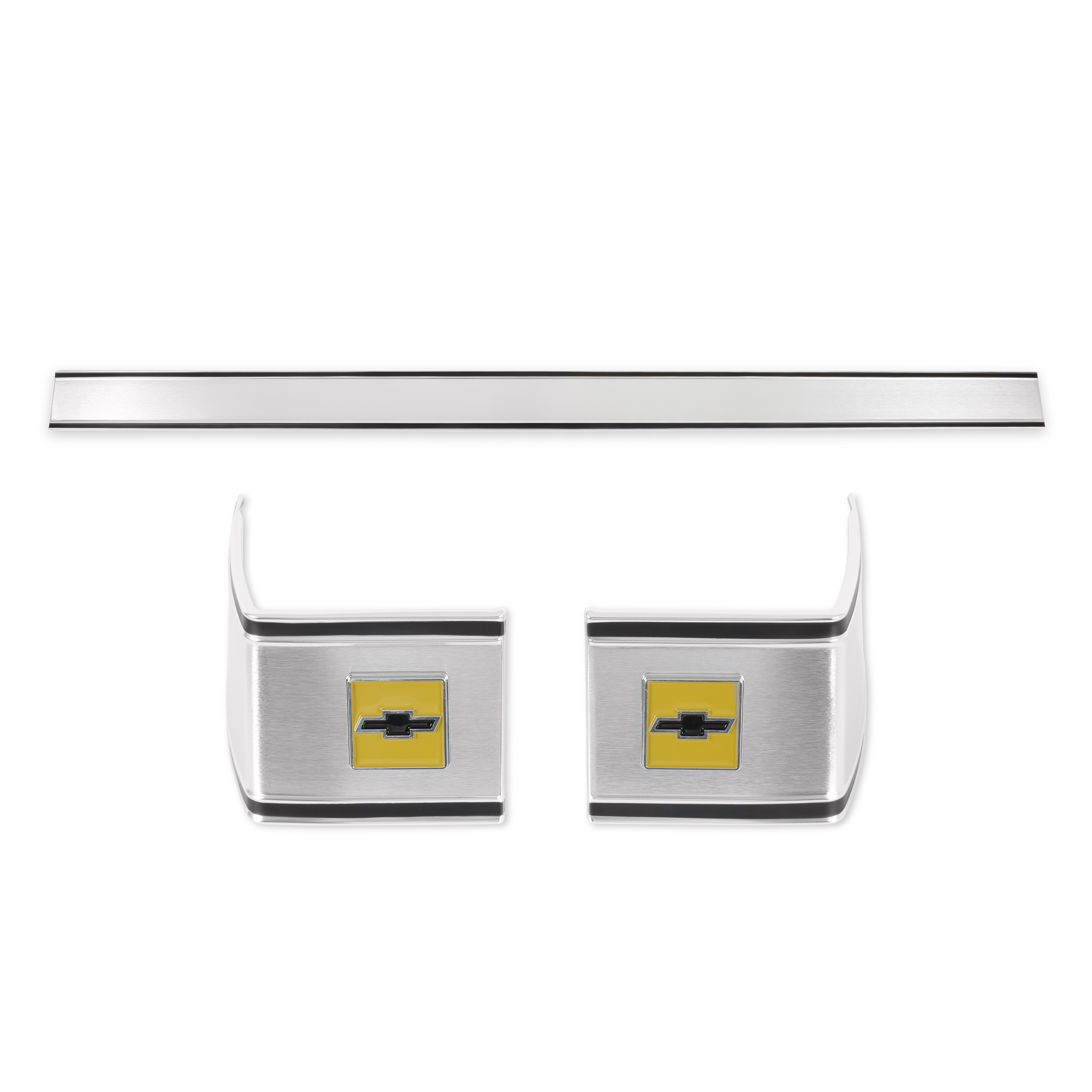 Brothers Trucks Cab Moldings - Rear - 3-Piece Set