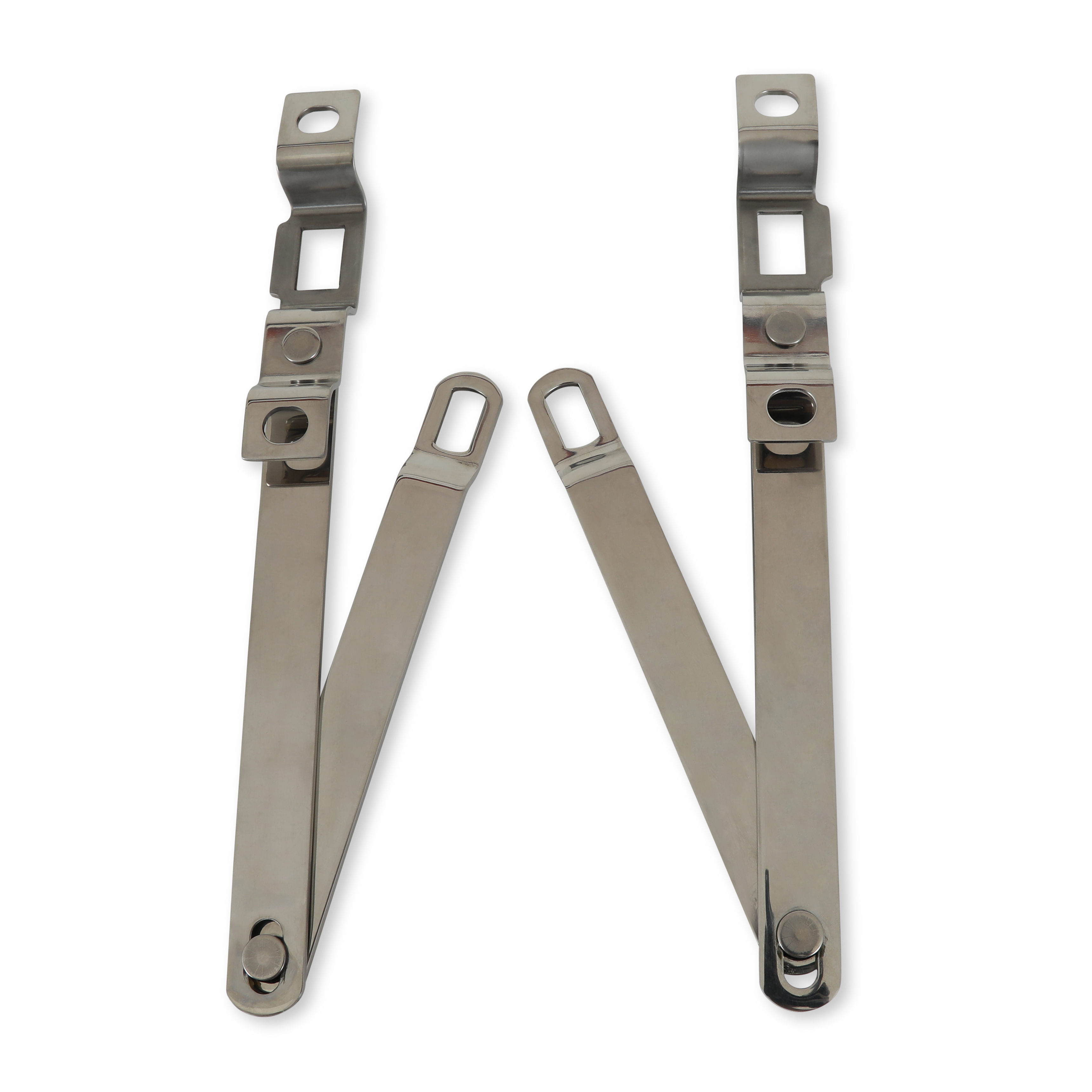 Brothers Trucks Tailgate Link Set - Fleetside - Stainless Steel - Pair - Image 3