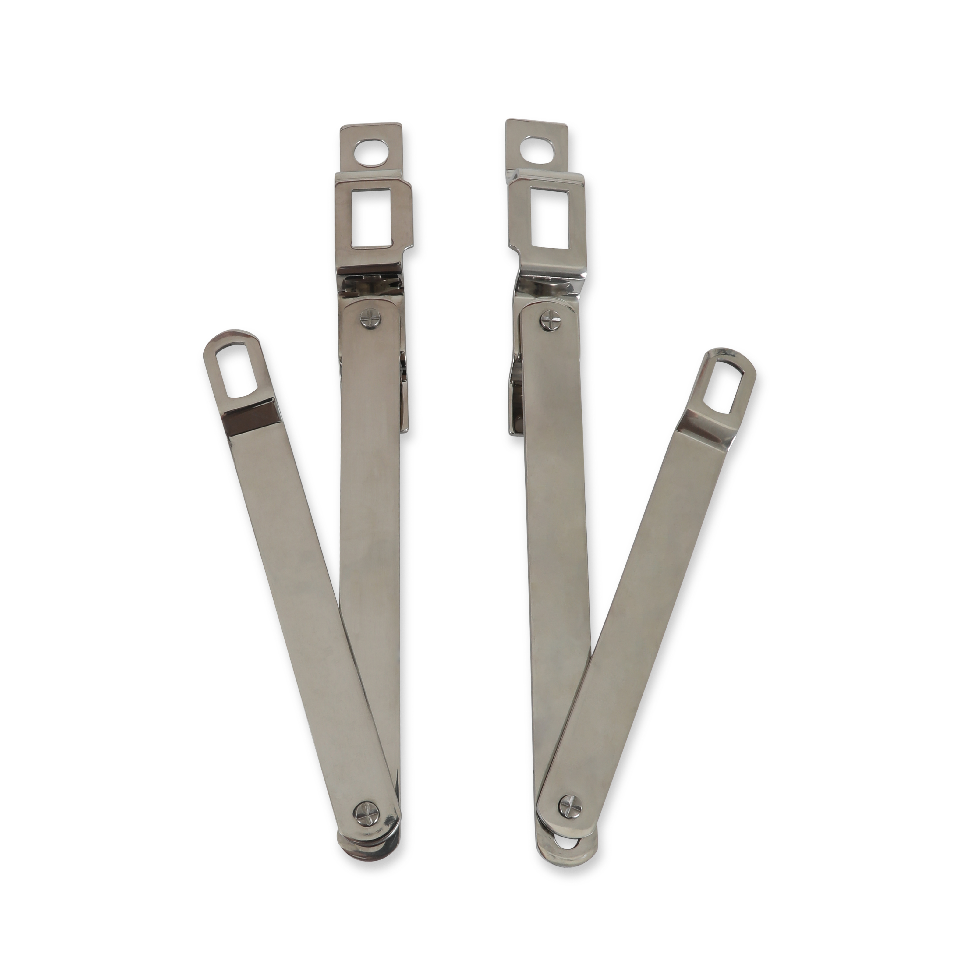 Brothers Trucks Tailgate Link Set - Fleetside - Stainless Steel - Pair - Image 2