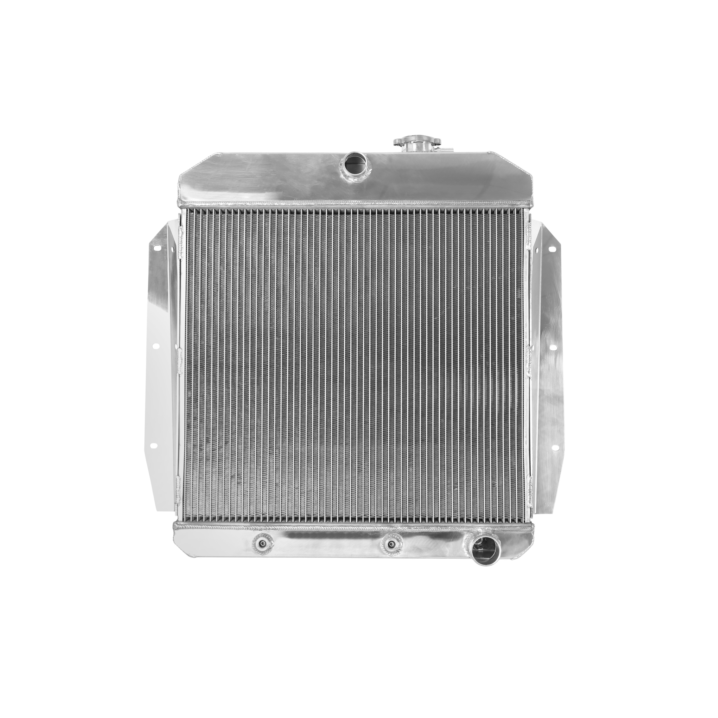 Brothers Trucks Radiator - Aluminum - Auto - V8 - 3 Row - Image 6