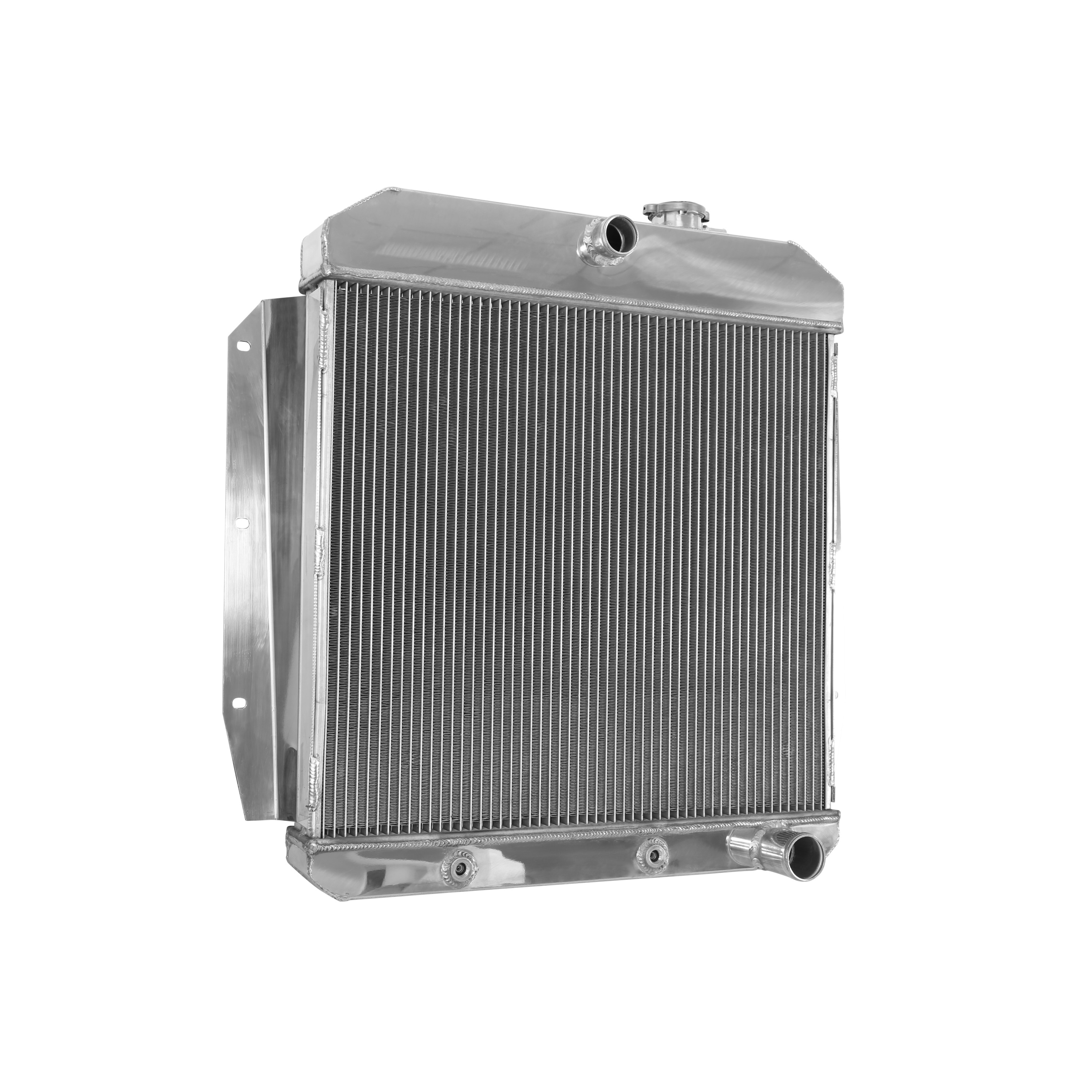 Brothers Trucks Radiator - Aluminum - Auto - V8 - 3 Row - Image 5