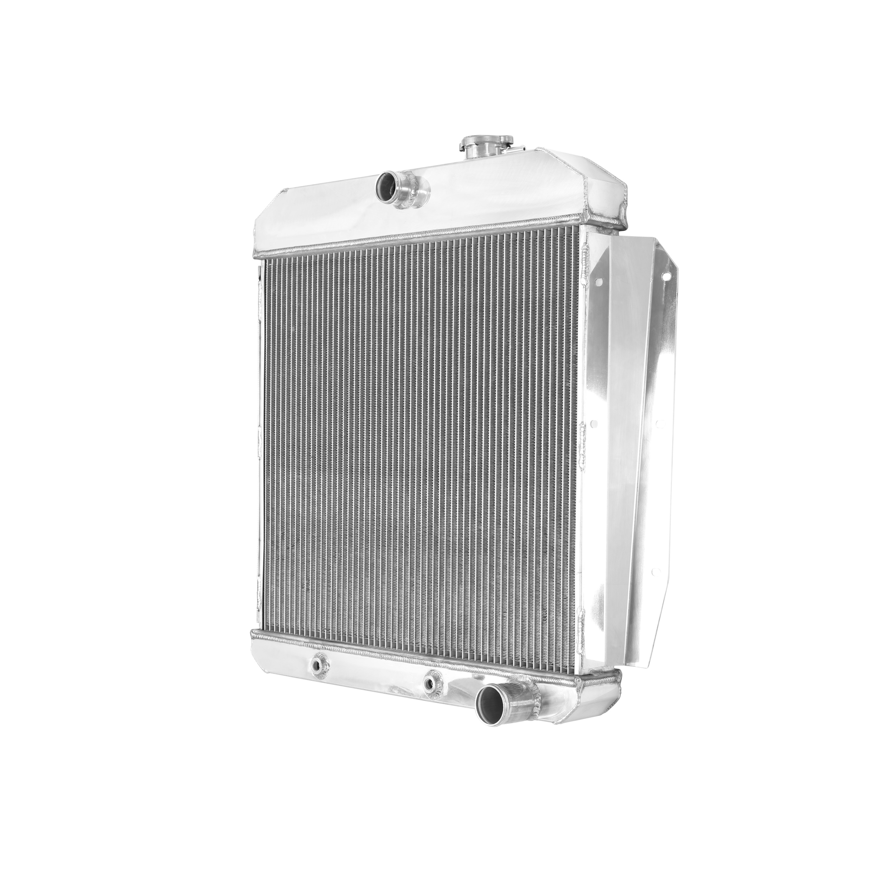 Brothers Trucks Radiator - Aluminum - Auto - V8 - 3 Row - Image 4