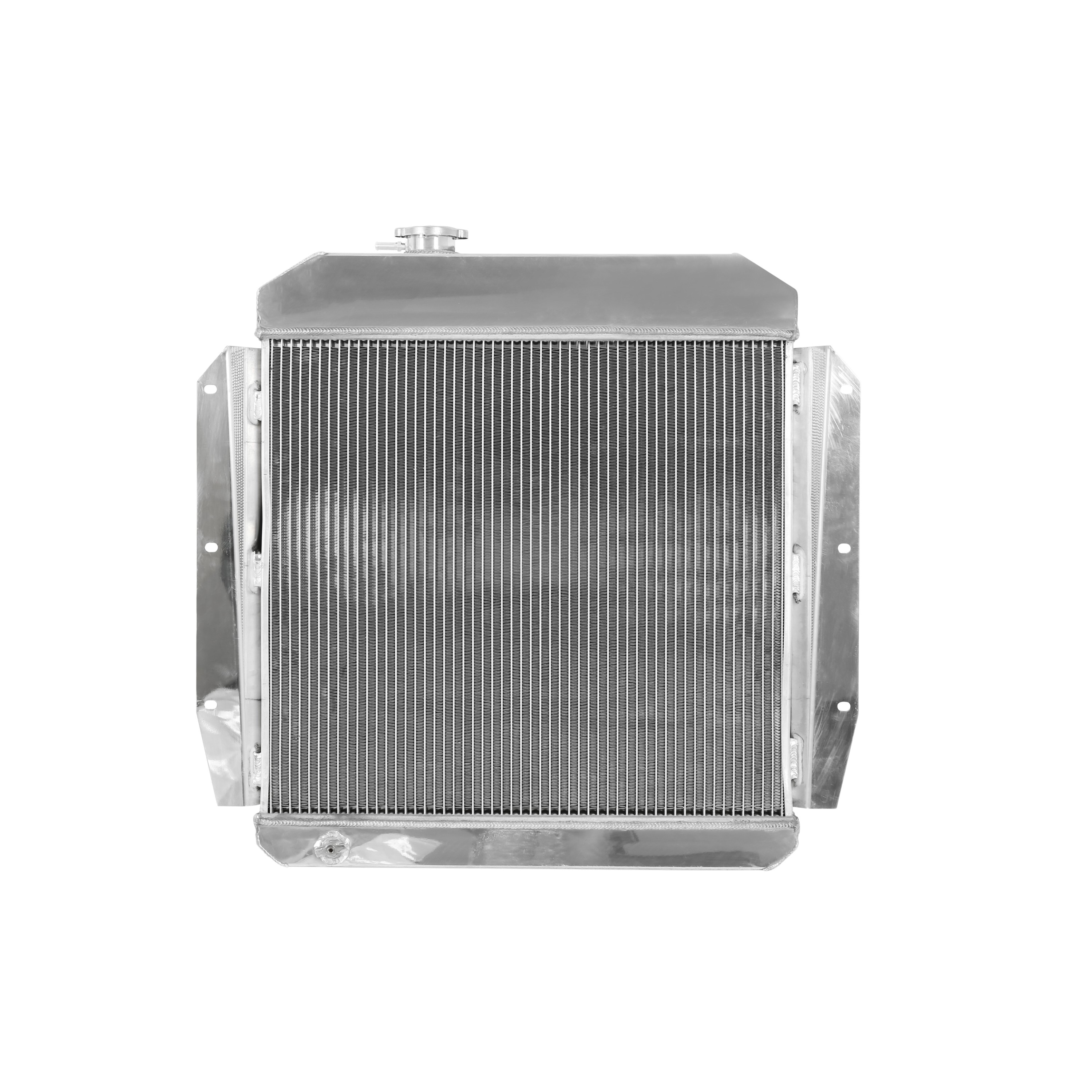 Brothers Trucks Radiator - Aluminum - Auto - V8 - 3 Row - Image 2