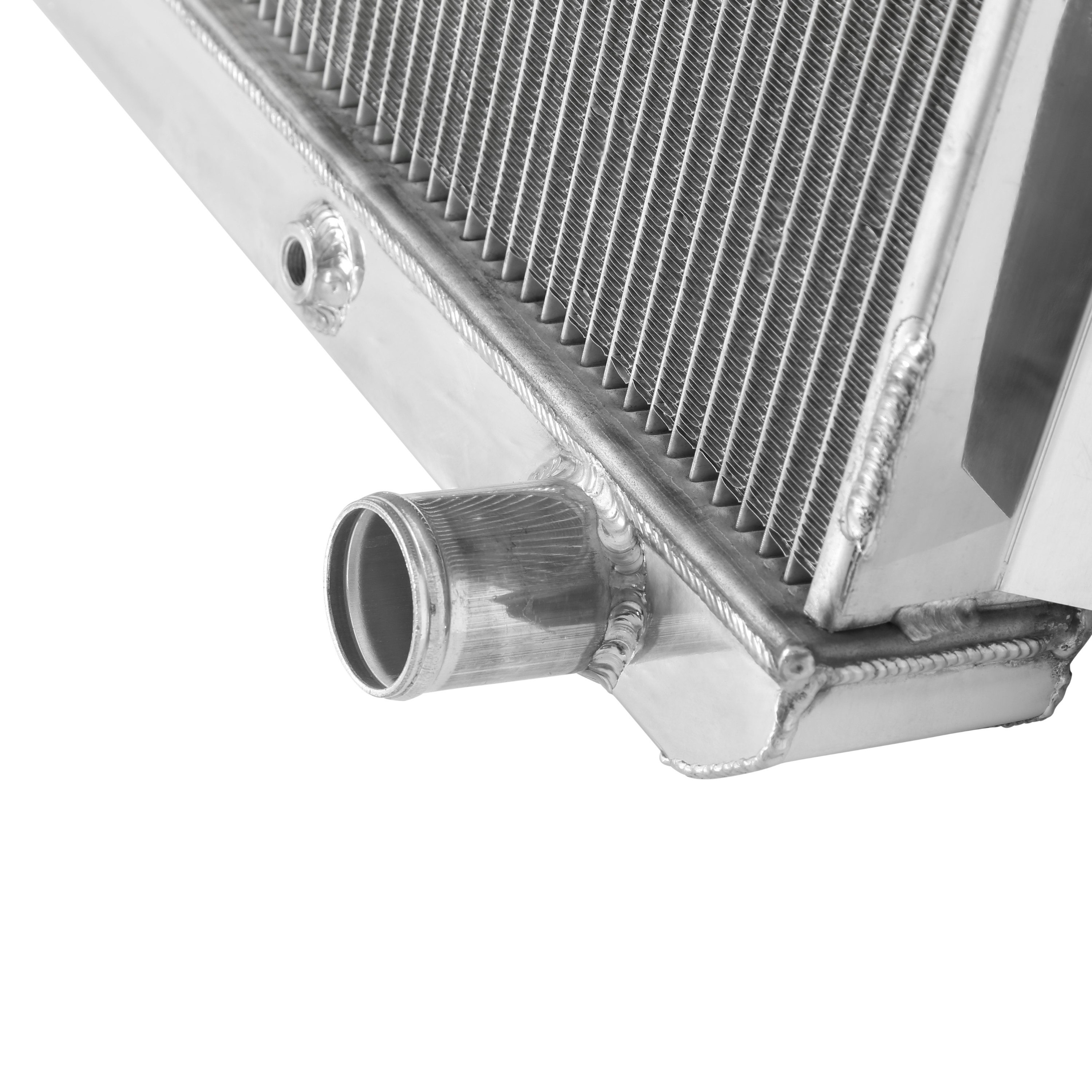 Brothers Trucks Radiator - Aluminum - Auto - V8 - 3 Row