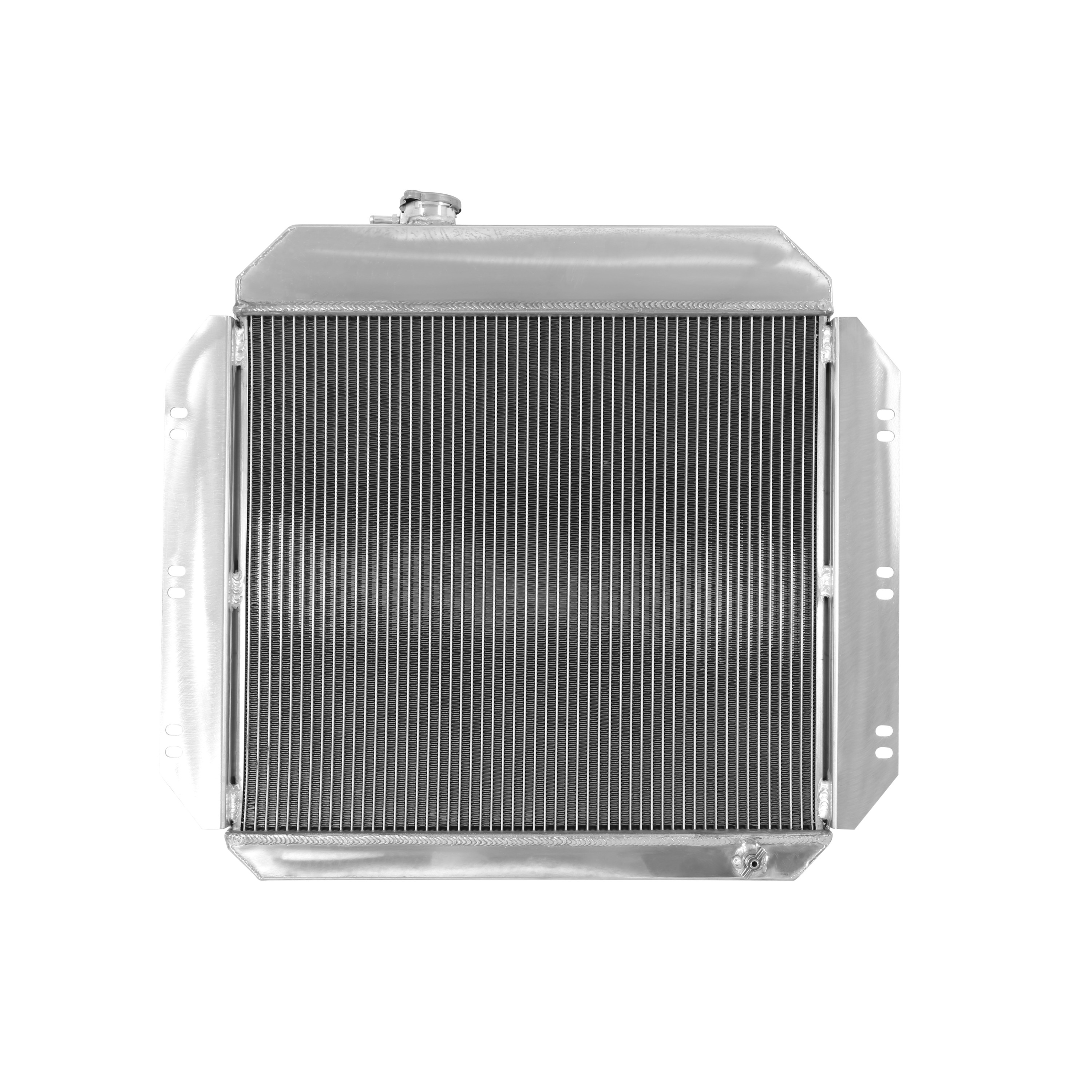 Brothers Trucks Radiator - Aluminum - Auto - V8 - 2 Row - Image 3