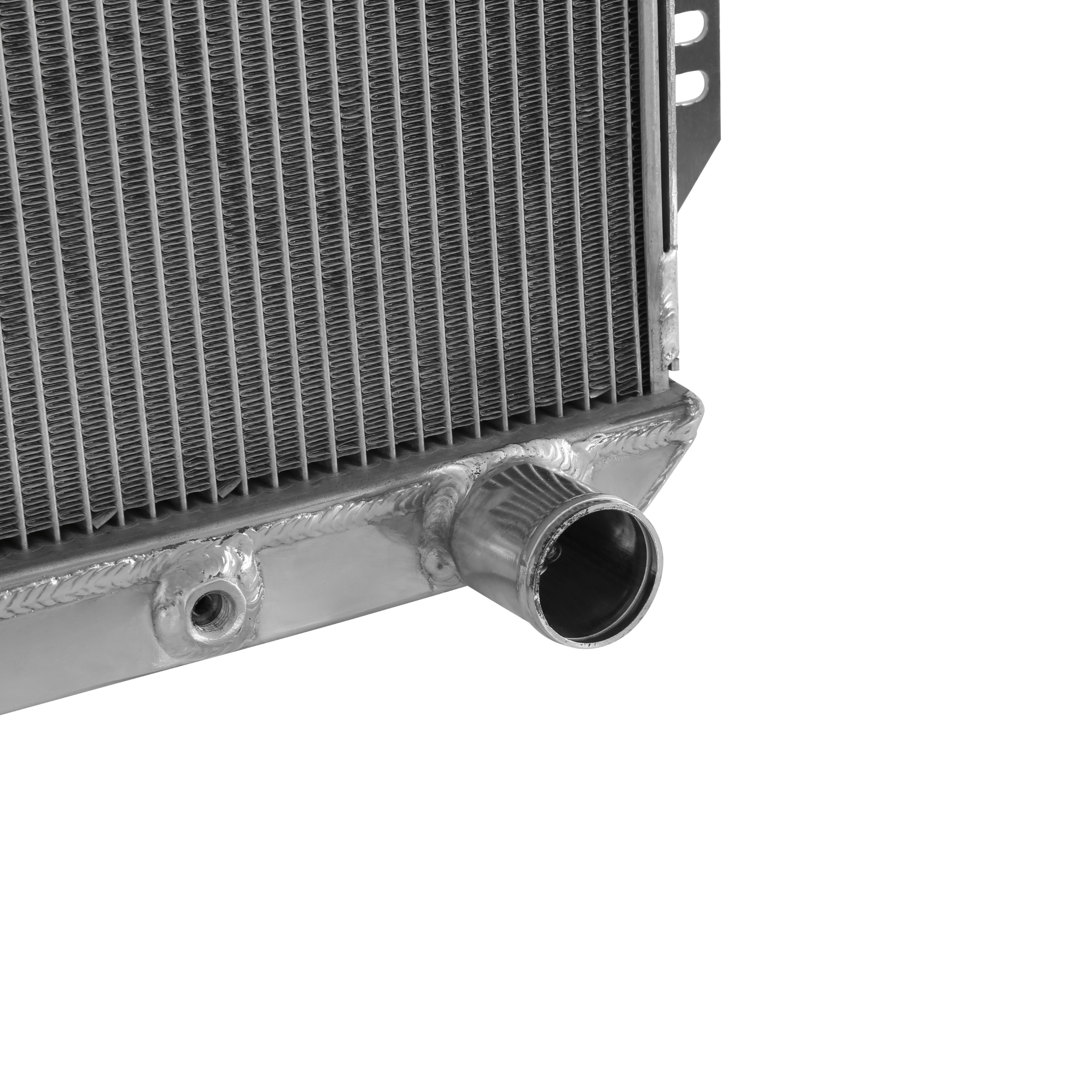 Brothers Trucks Radiator - Aluminum - Auto - V8 - 2 Row - Image 4