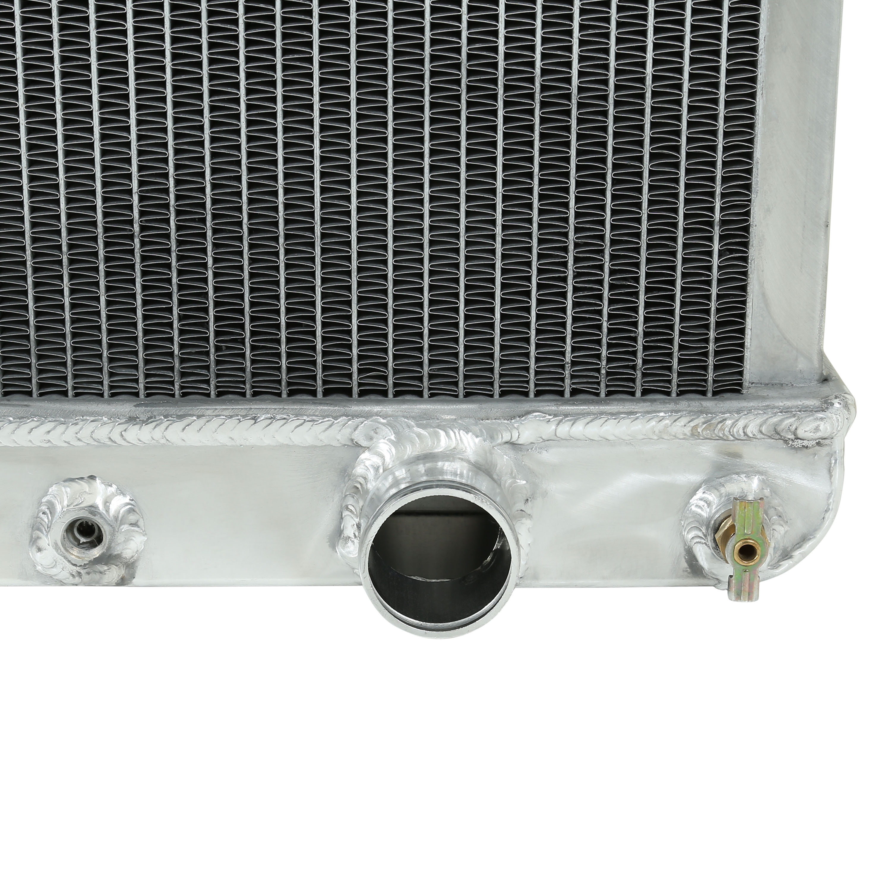 Brothers Trucks Radiator - Aluminum - Auto - V8 - 4 Row - Image 3