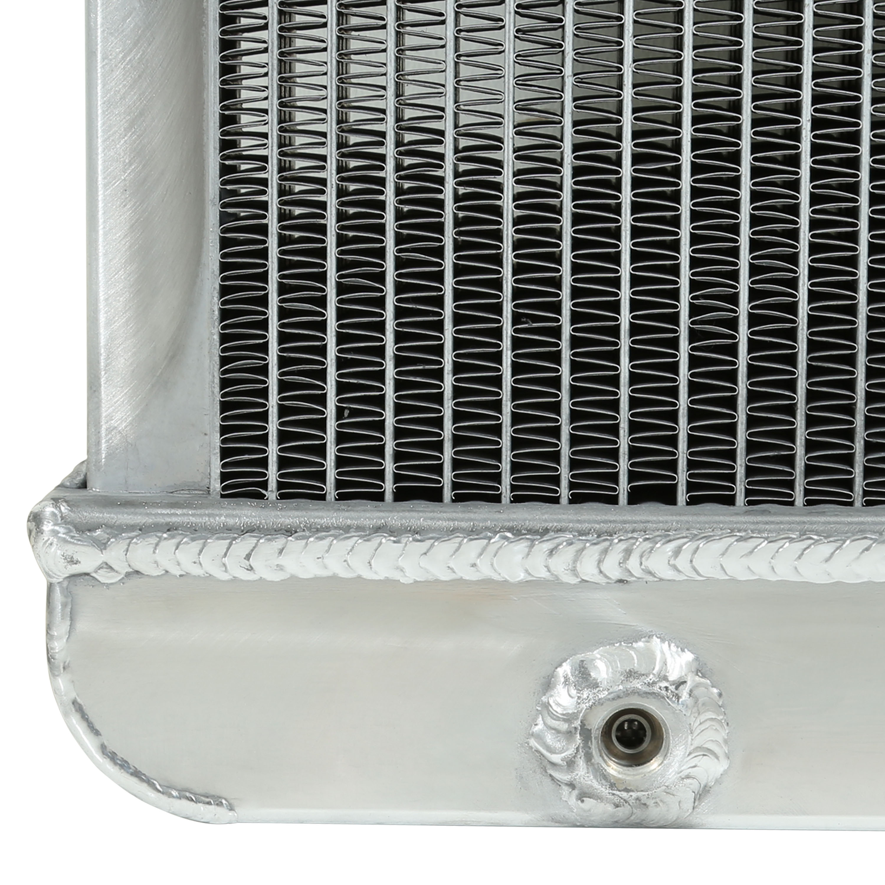 Brothers Trucks Radiator - Aluminum - Auto - V8 - 4 Row - Image 2