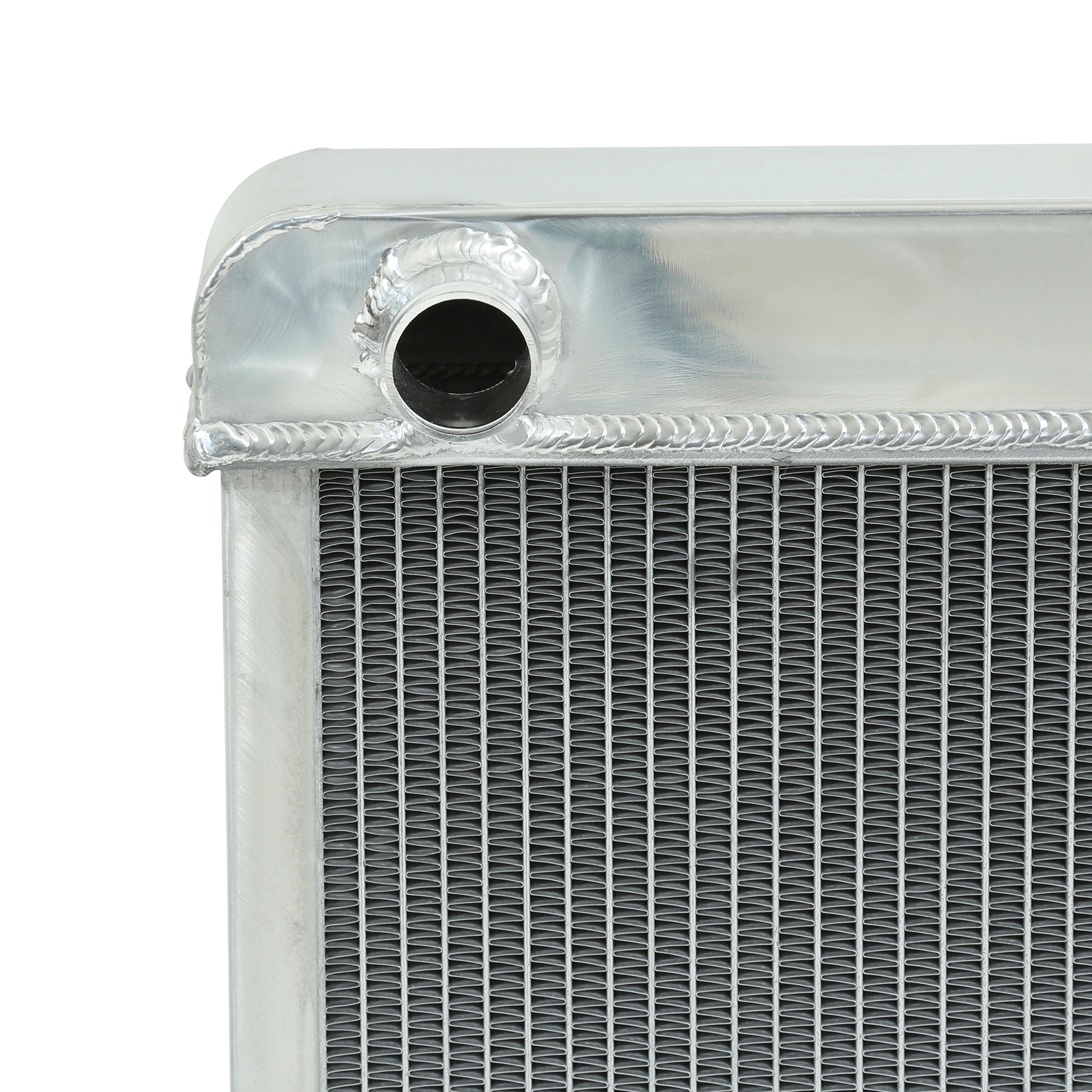 Brothers Trucks Radiator - Aluminum - Auto - V8 - 4 Row