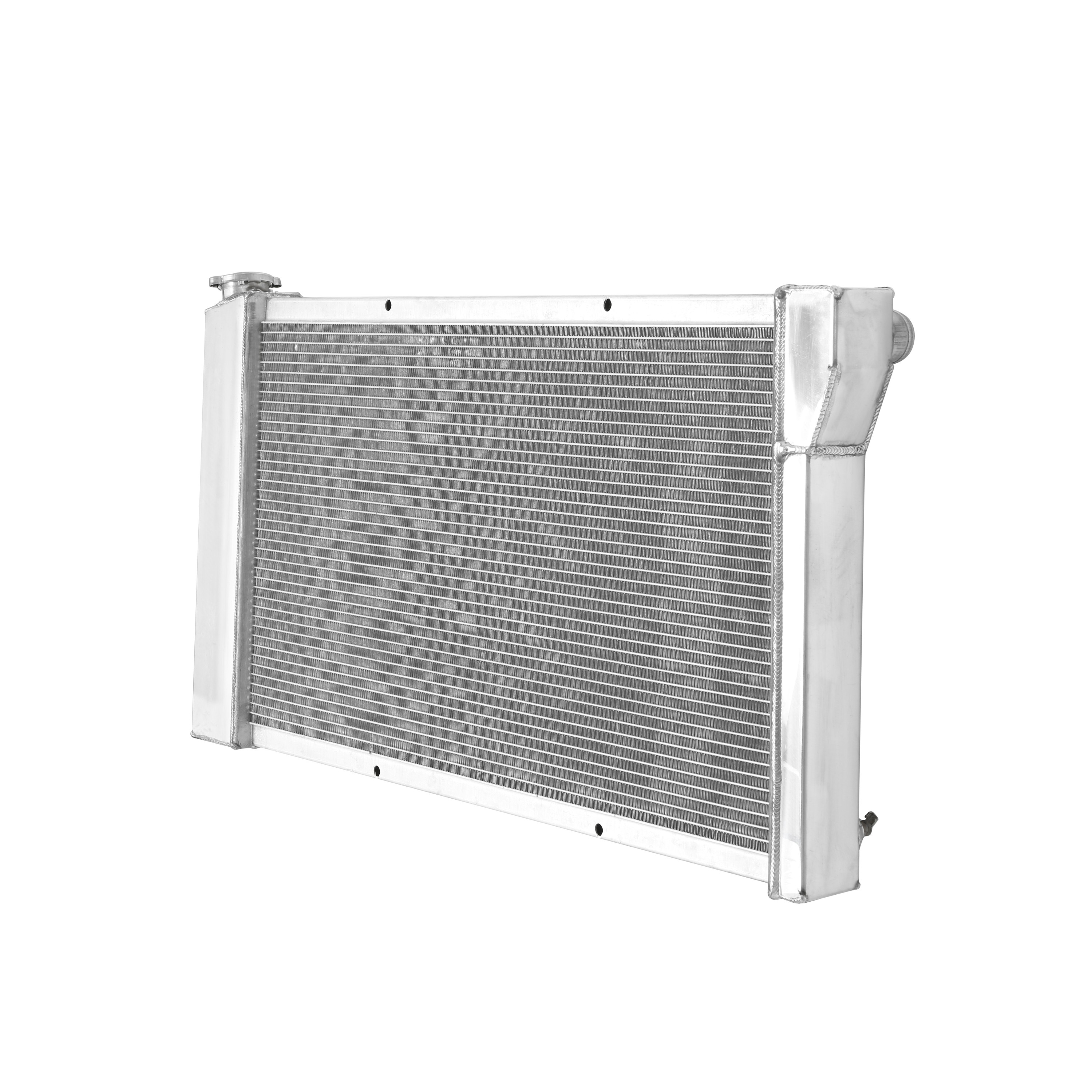 Brothers Trucks Radiator - Aluminum - Auto - V8 - 2 Row - Image 4