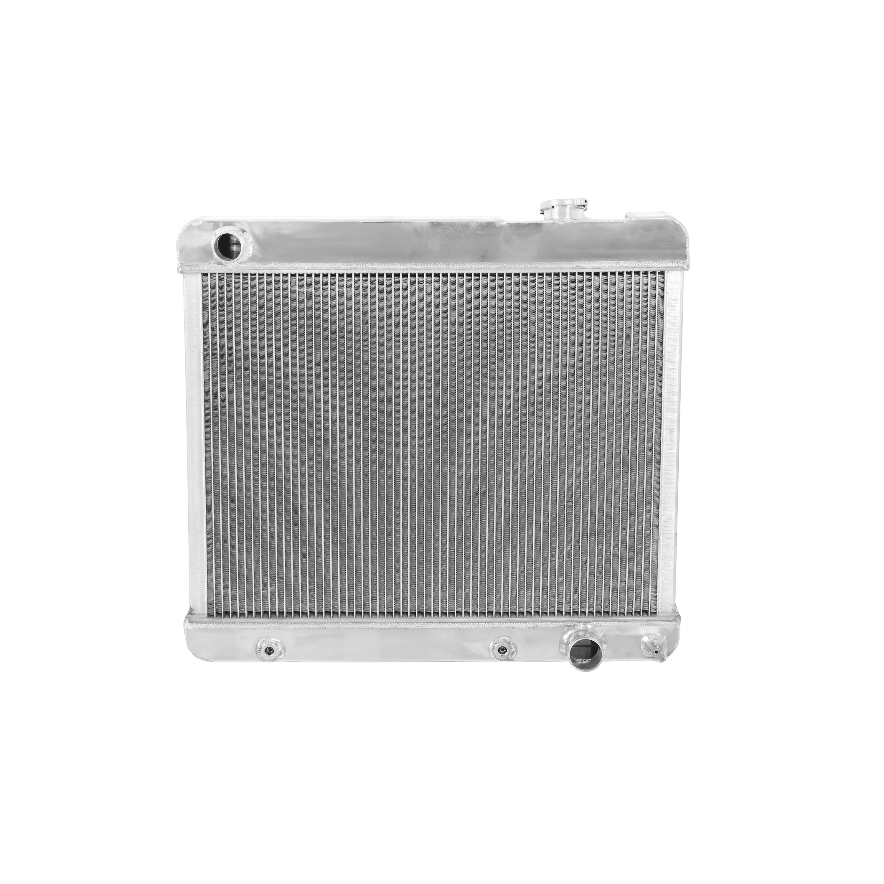 Brothers Trucks Radiator - Aluminum - Auto - V8 - 3 Row - Image 6