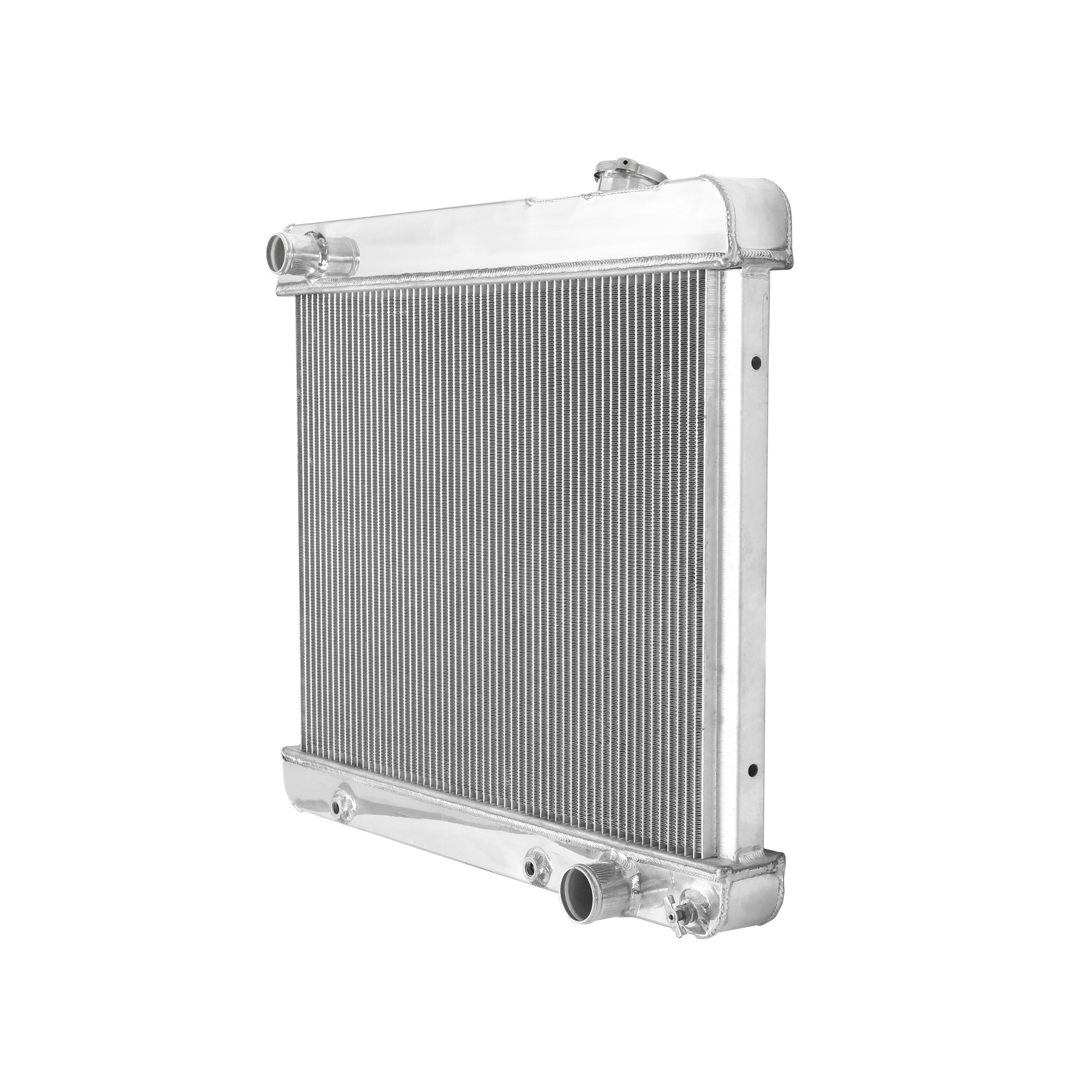 Brothers Trucks Radiator - Aluminum - Auto - V8 - 3 Row - Image 5