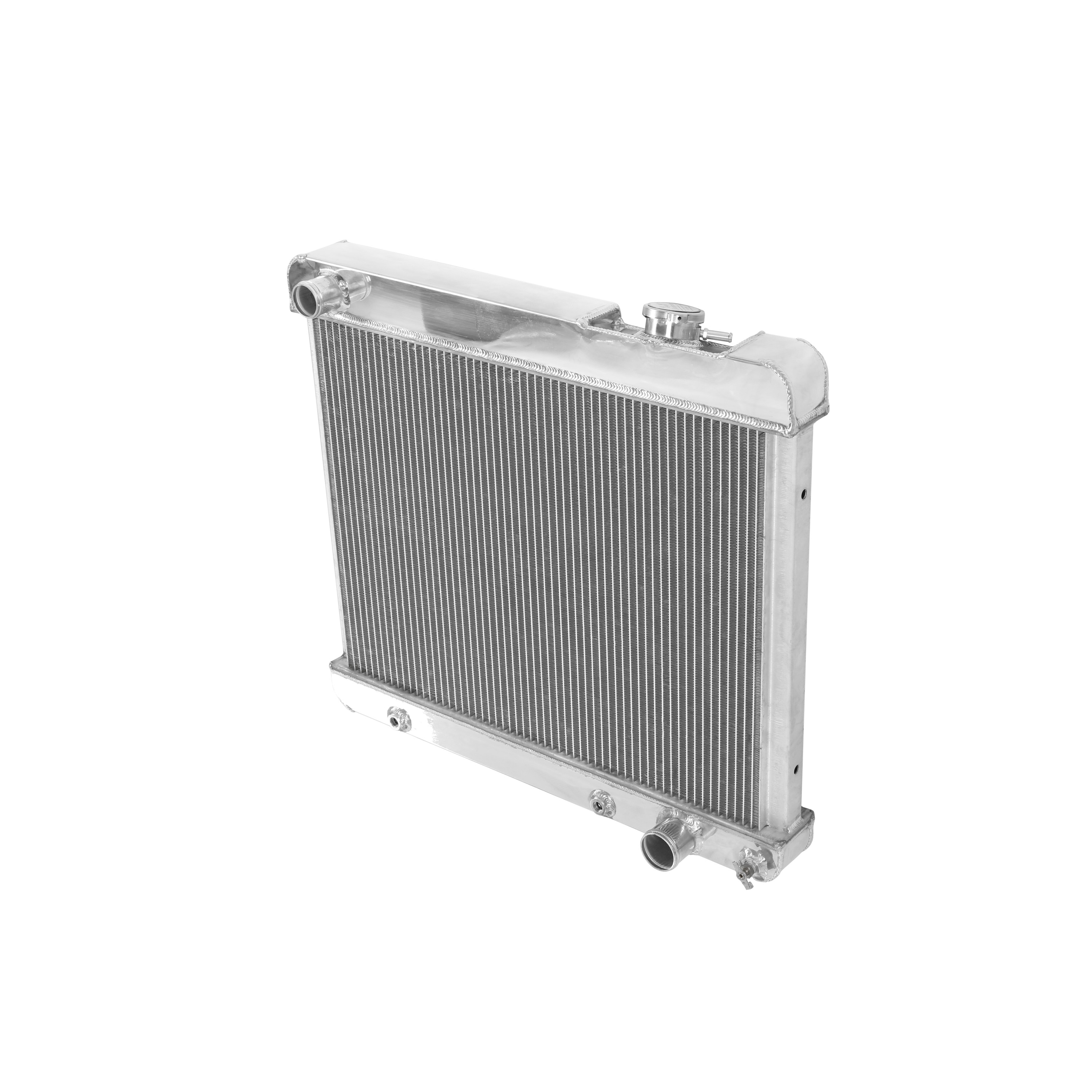 Brothers Trucks Radiator - Aluminum - Auto - V8 - 3 Row - Image 4