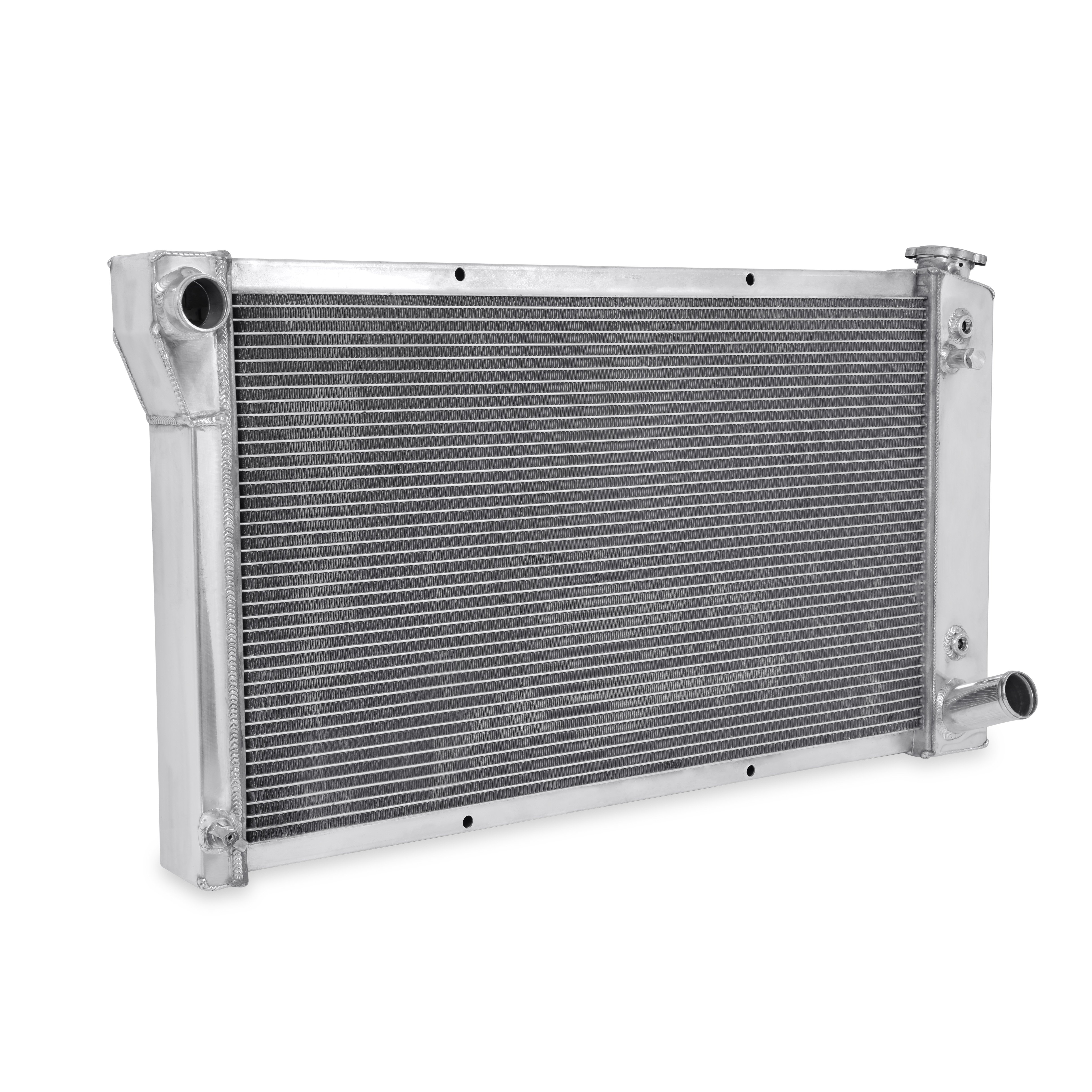 Brothers Trucks Aluminum Radiator - Auto - V8 - 4 Row - Image 4