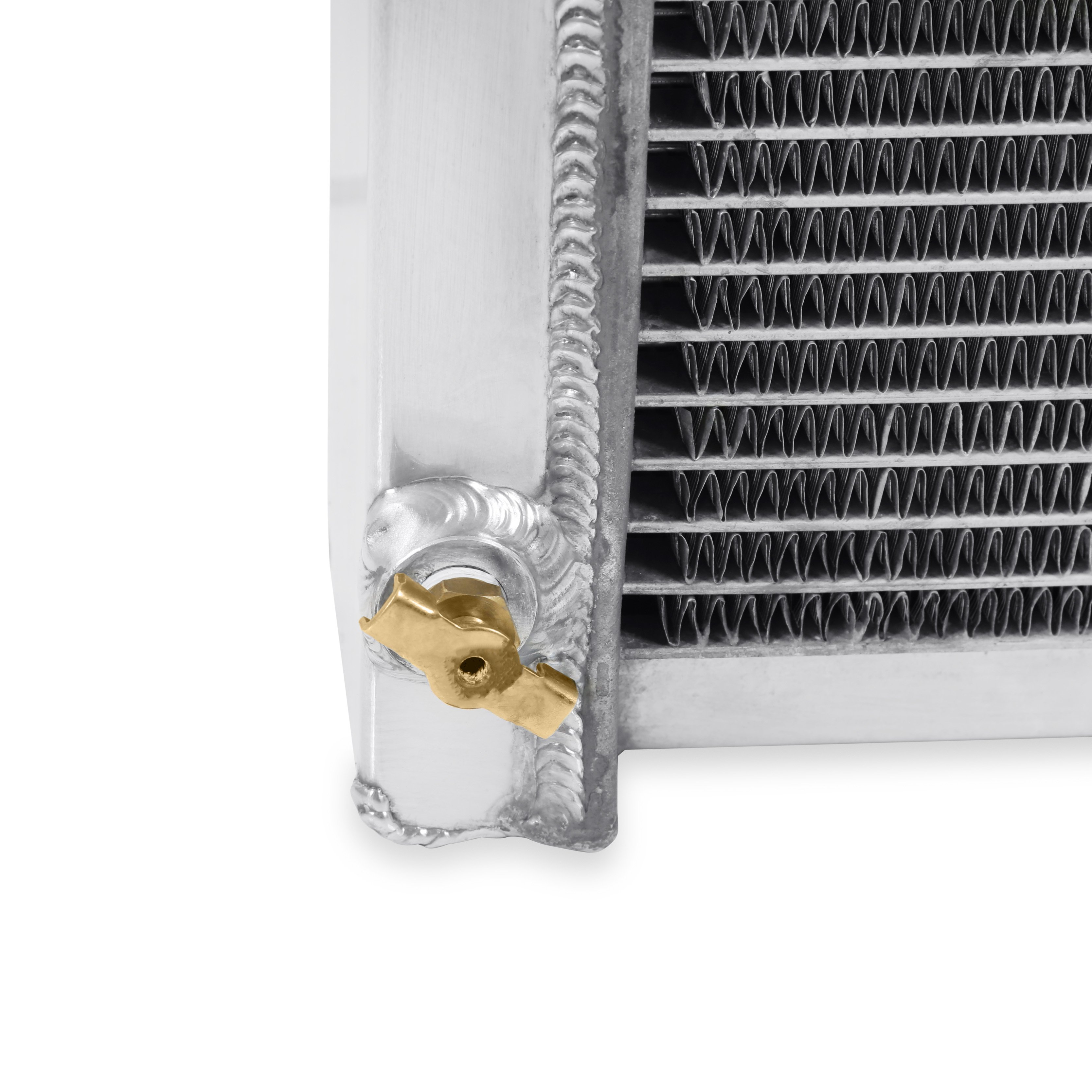 Brothers Trucks Aluminum Radiator - Auto - V8 - 4 Row