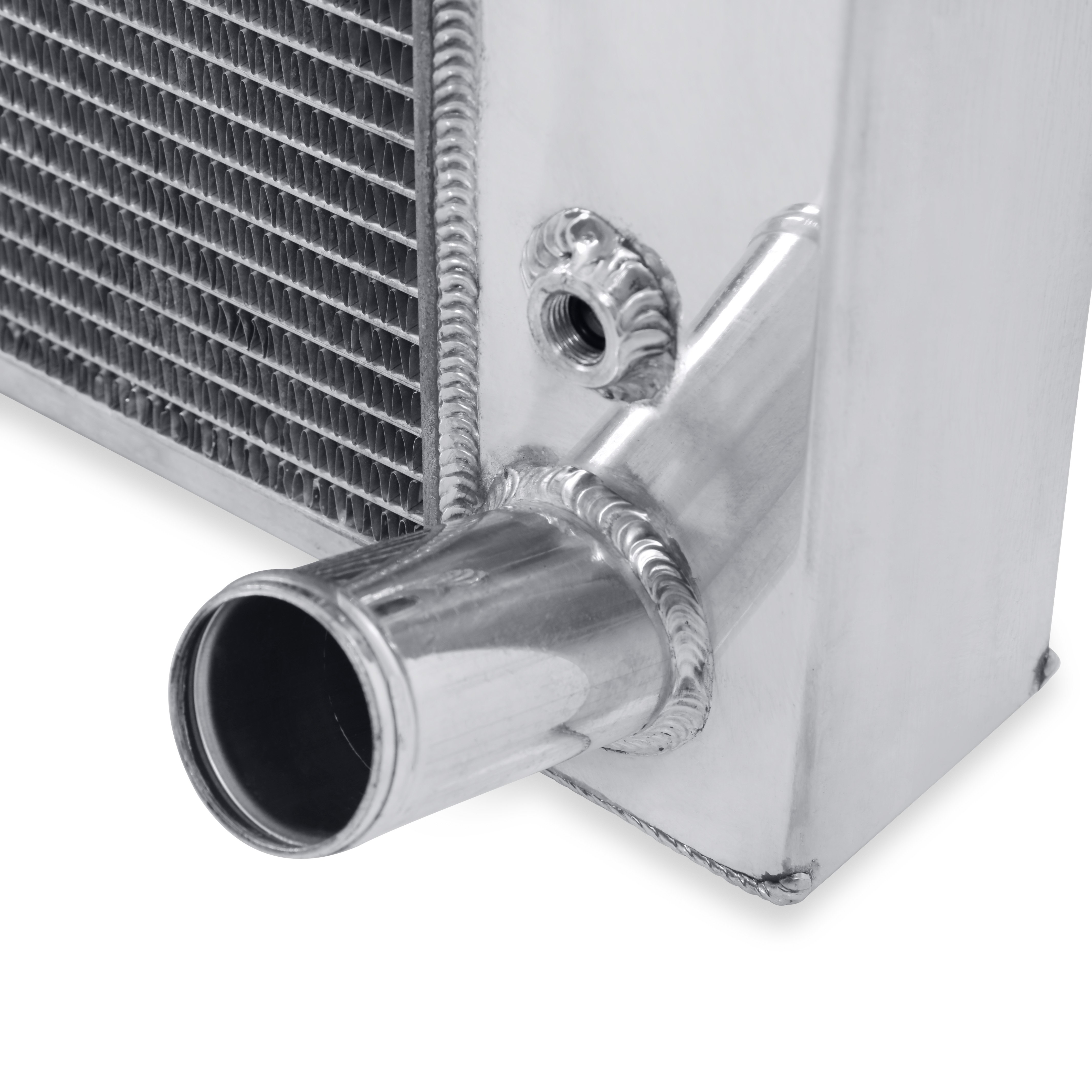 Brothers Trucks Aluminum Radiator - Auto - V8 - 4 Row - Image 6