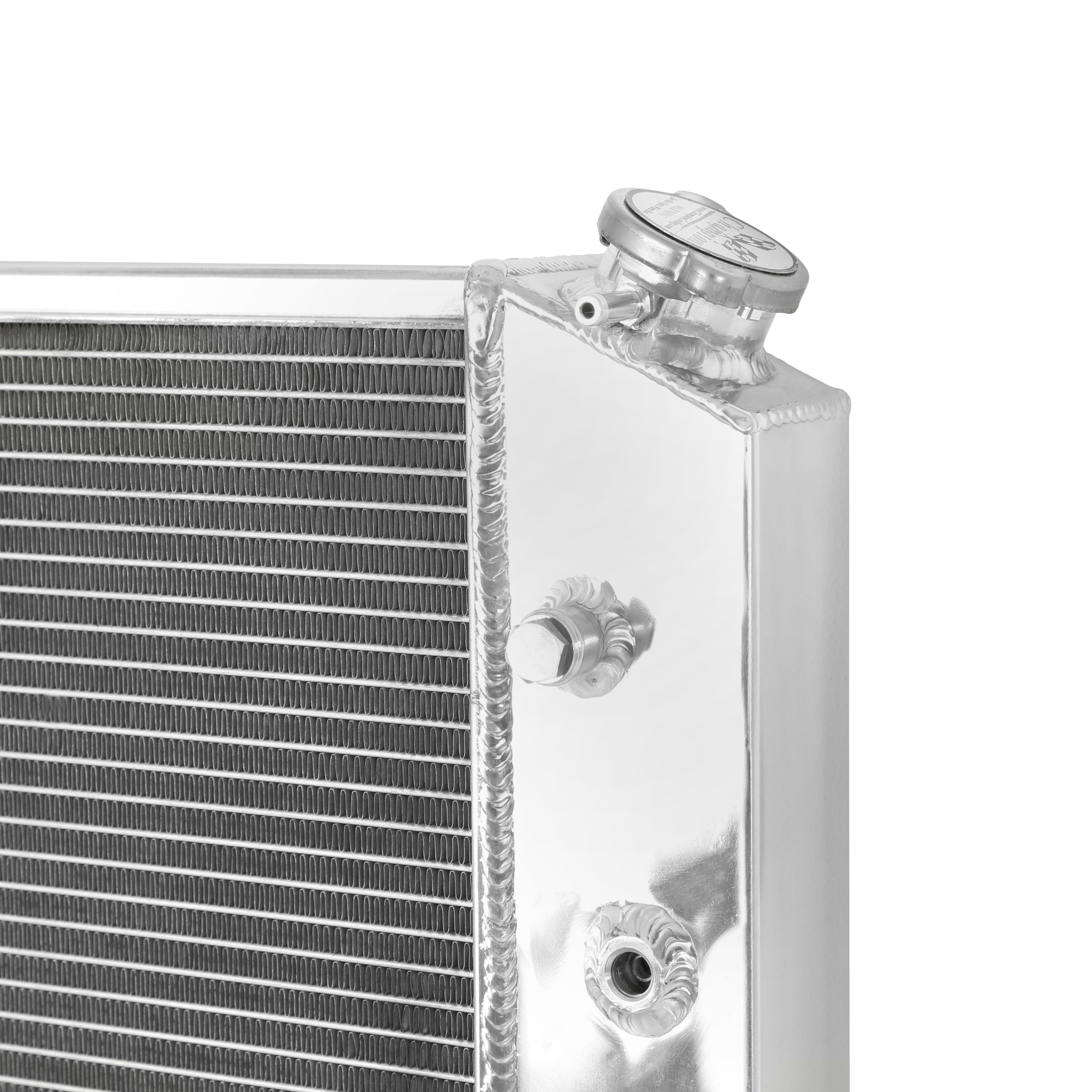 Brothers Trucks Aluminum Radiator - Auto - V8 - 3 Row
