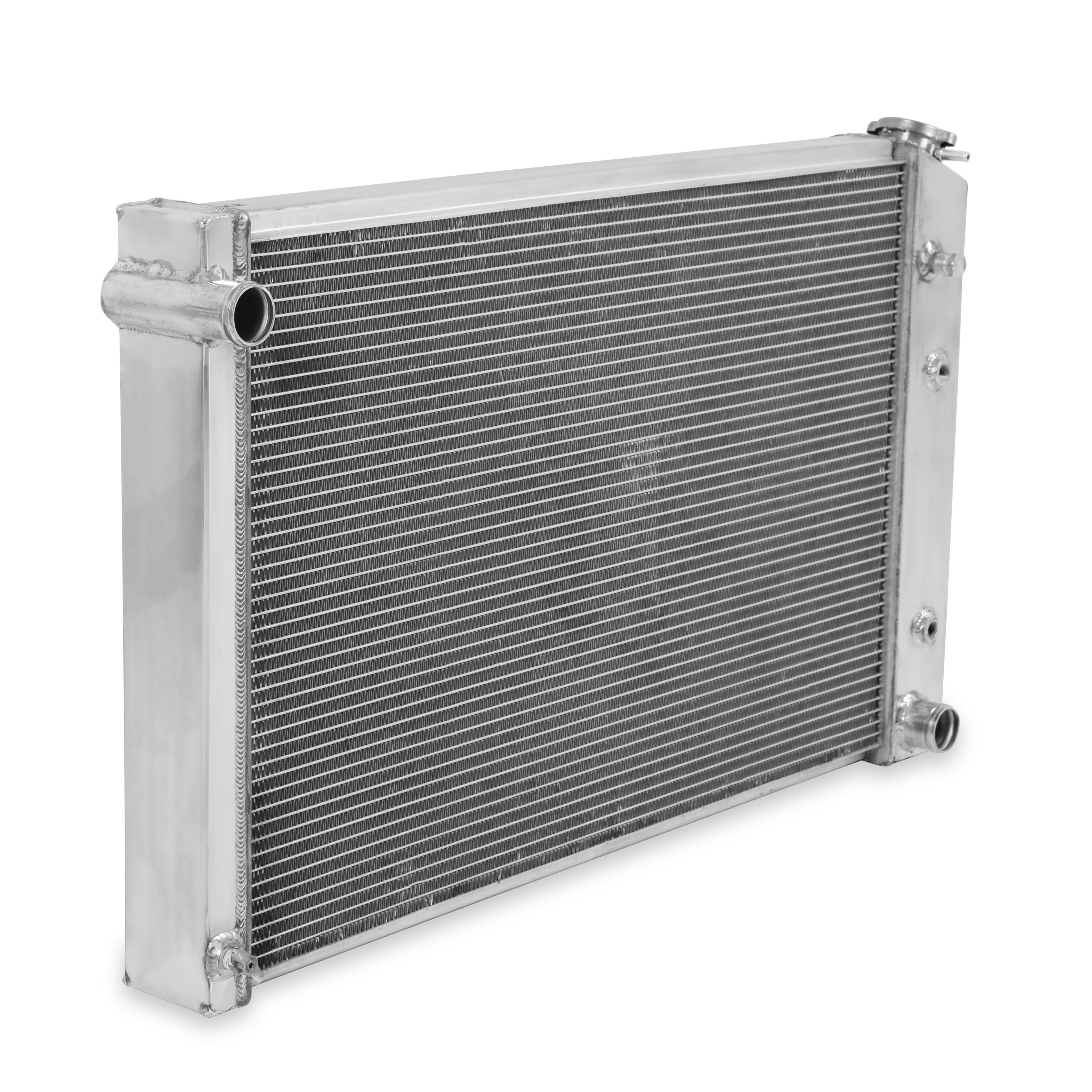 Brothers Trucks Aluminum Radiator - Auto - V8 - 4 Row