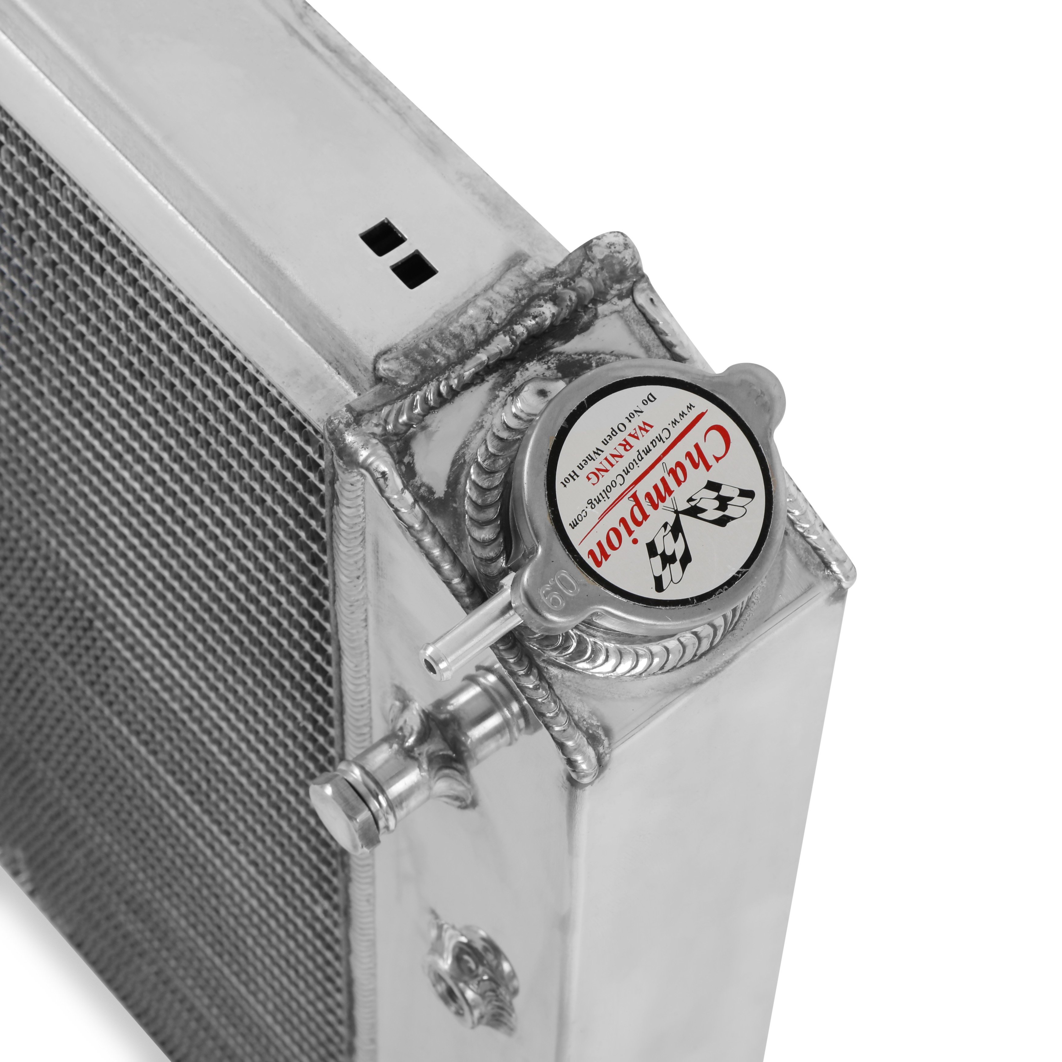 Brothers Trucks Aluminum Radiator - Auto - V8 - 4 Row - Image 5