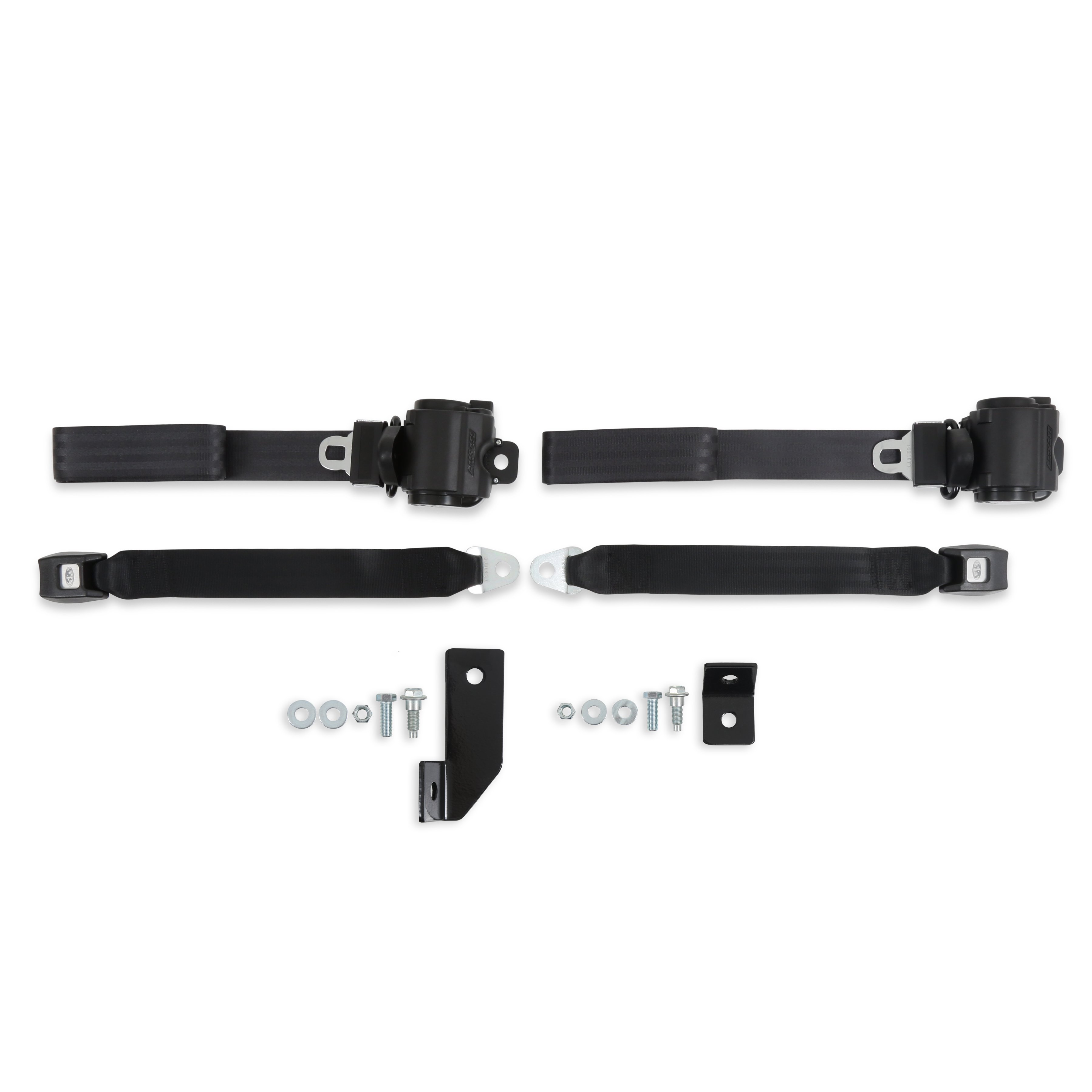 Brothers Trucks Seat Belt Kit - Black - Image 2