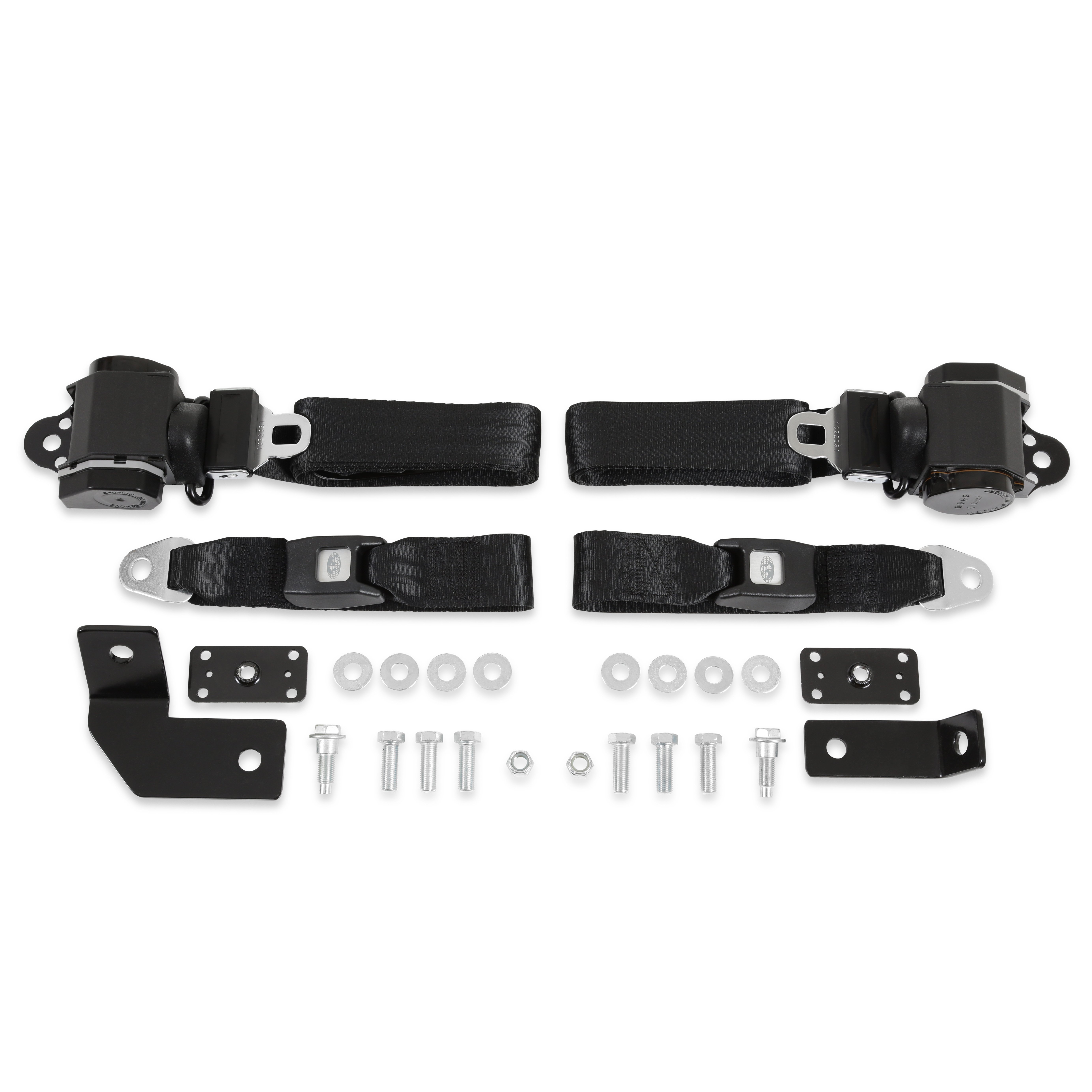 Brothers Trucks Seat Belt Kit - Black
