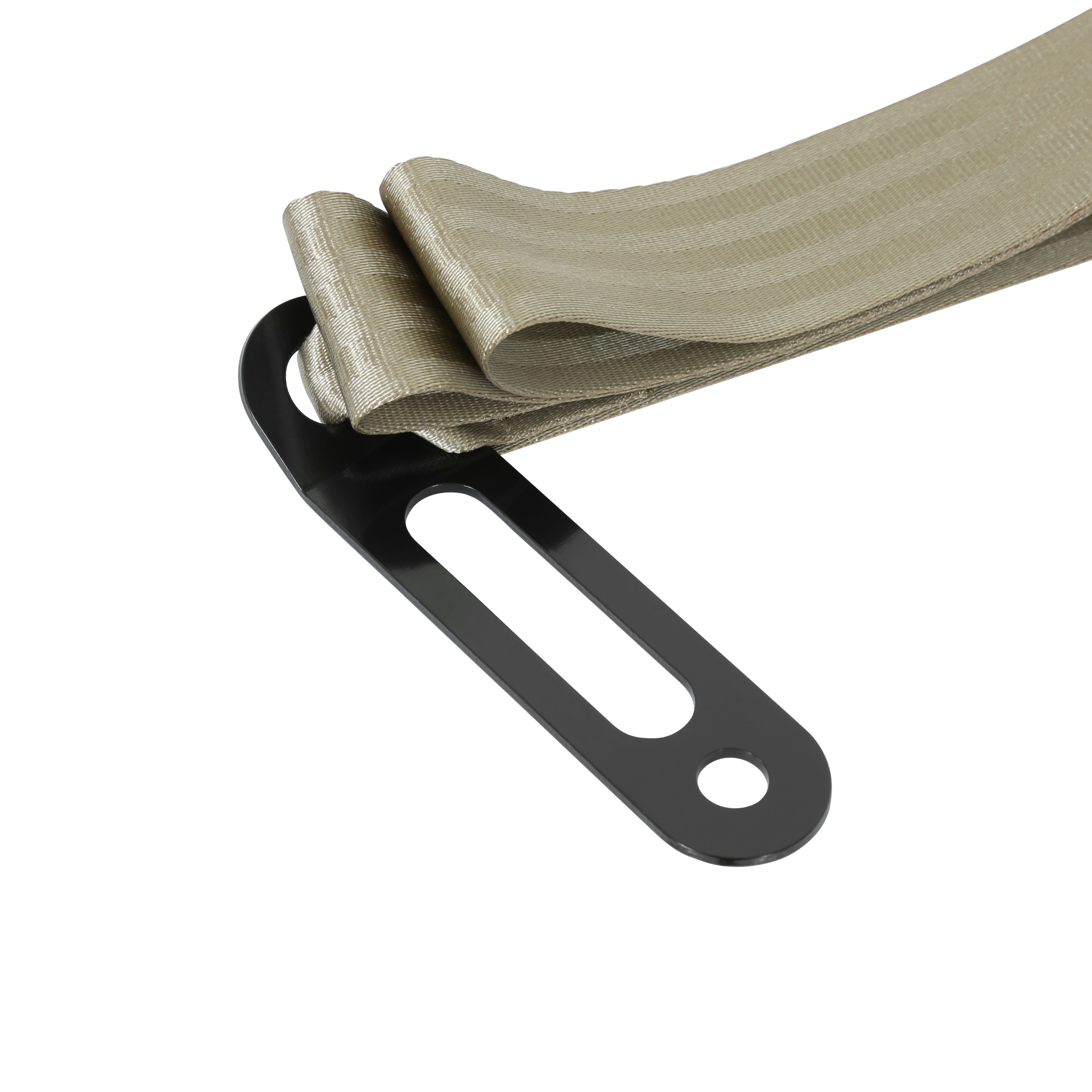 Brothers Trucks Seat Belt Kit - 3-Point - Tan - Pair - Image 2