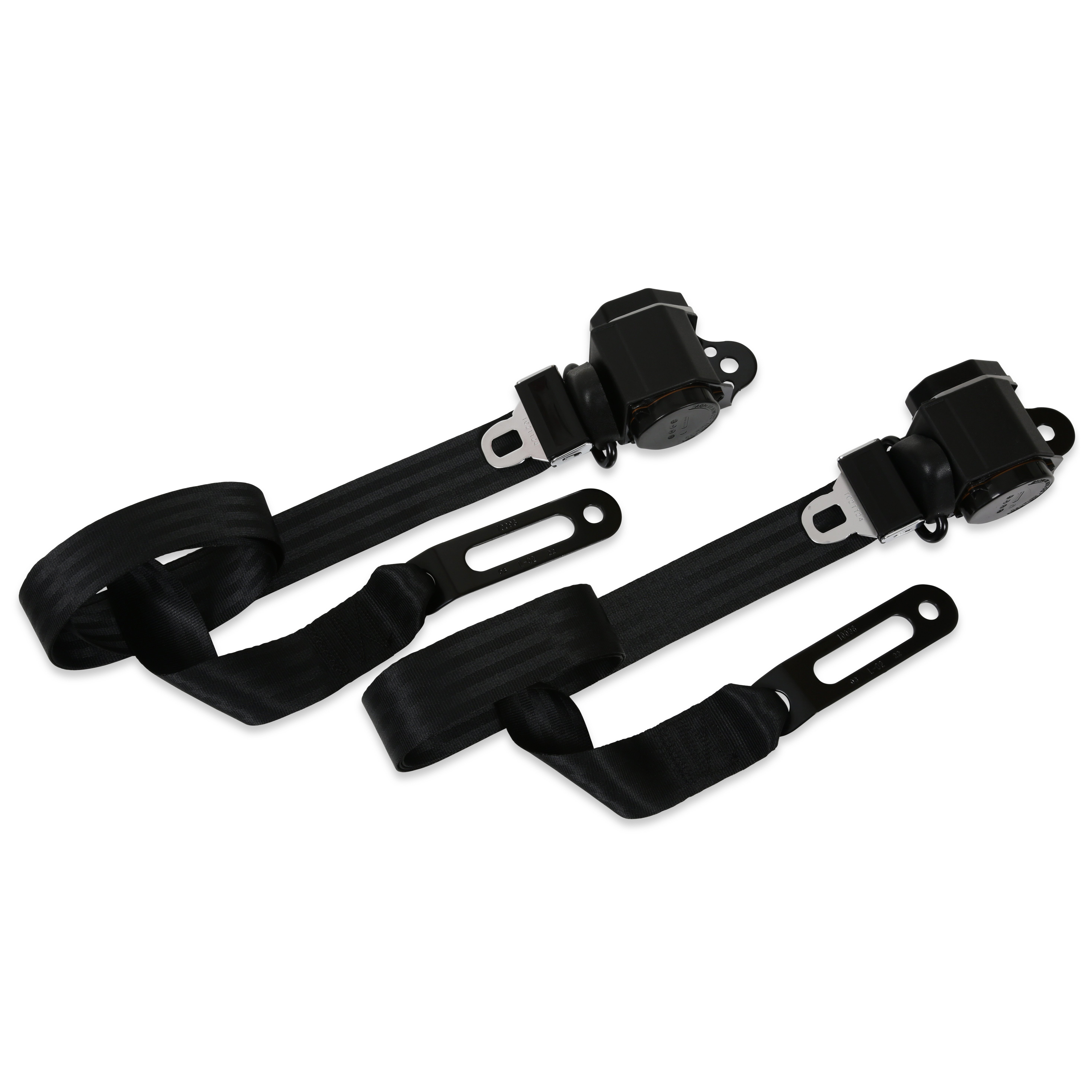 Brothers Trucks Seat Belt Kit - 3-Point - Bench - Black - Pair
