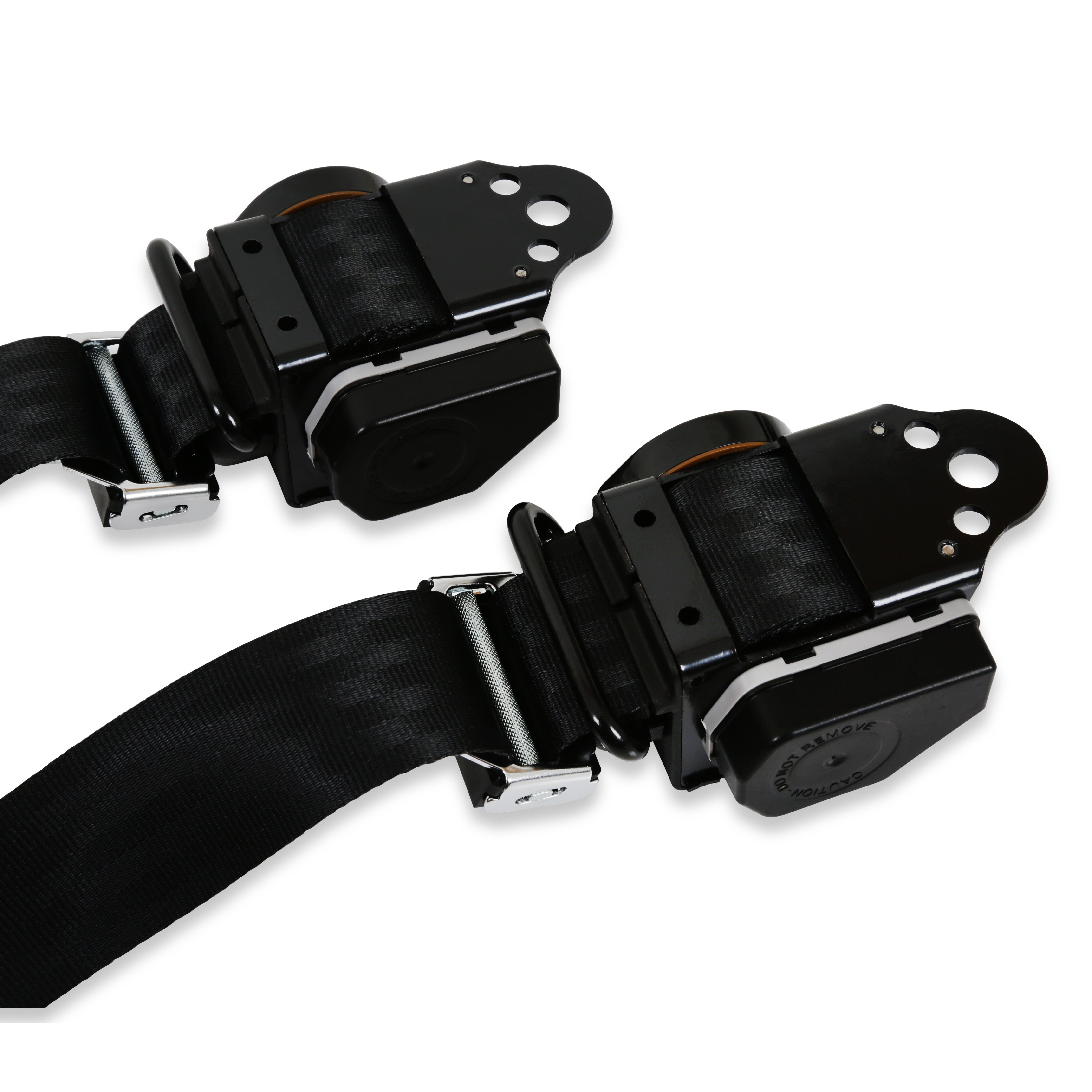 Brothers Trucks Seat Belt Kit - 3-Point - Bench - Black - Pair - Image 4