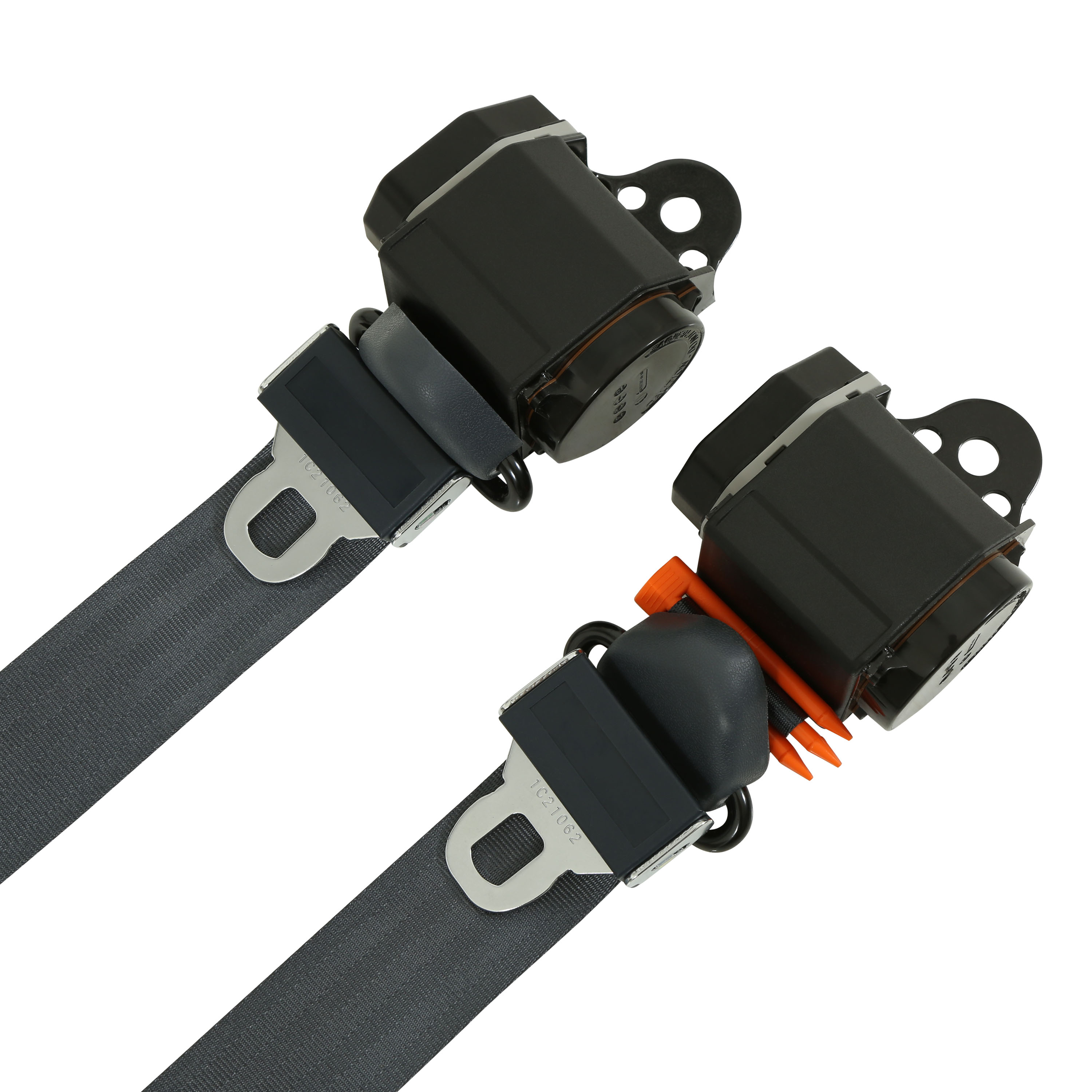 Brothers Trucks Seat Belt Kit - 3-Point - Bench - Blue - Pair - Image 7