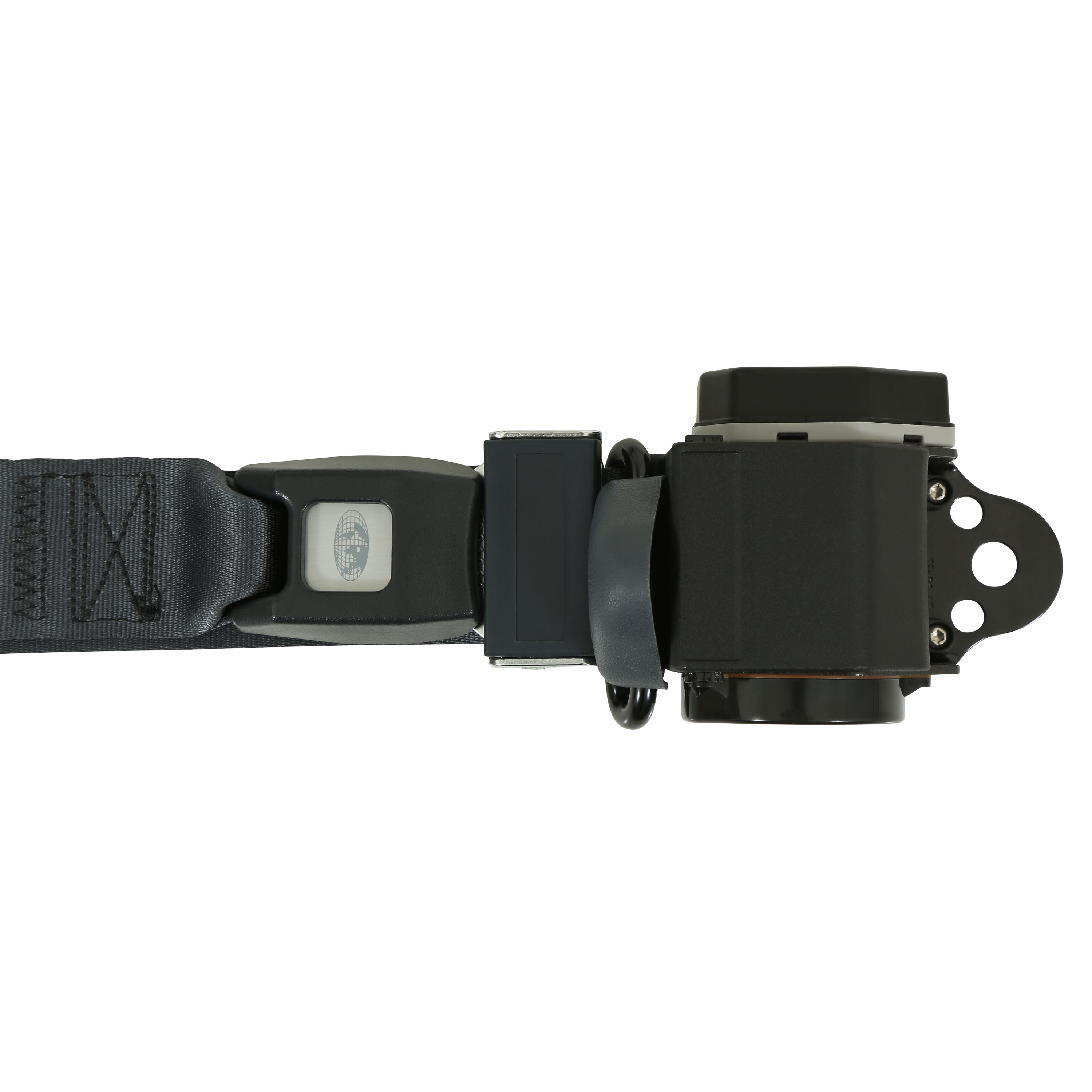 Brothers Trucks Seat Belt Kit - 3-Point - Bench - Blue - Pair - Image 3