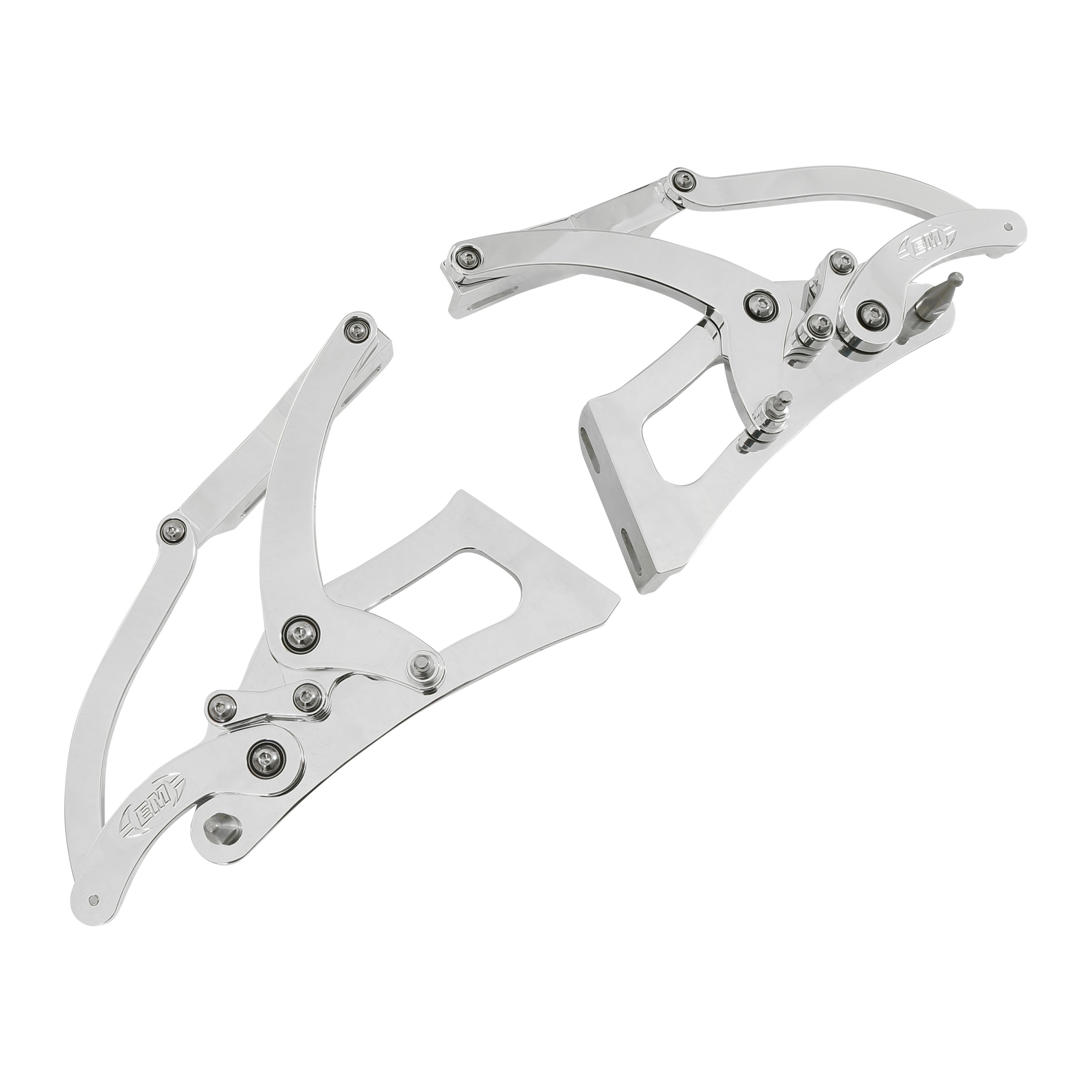 Brothers Trucks Billet Hood Hinges - Polished - Pair - Image 3
