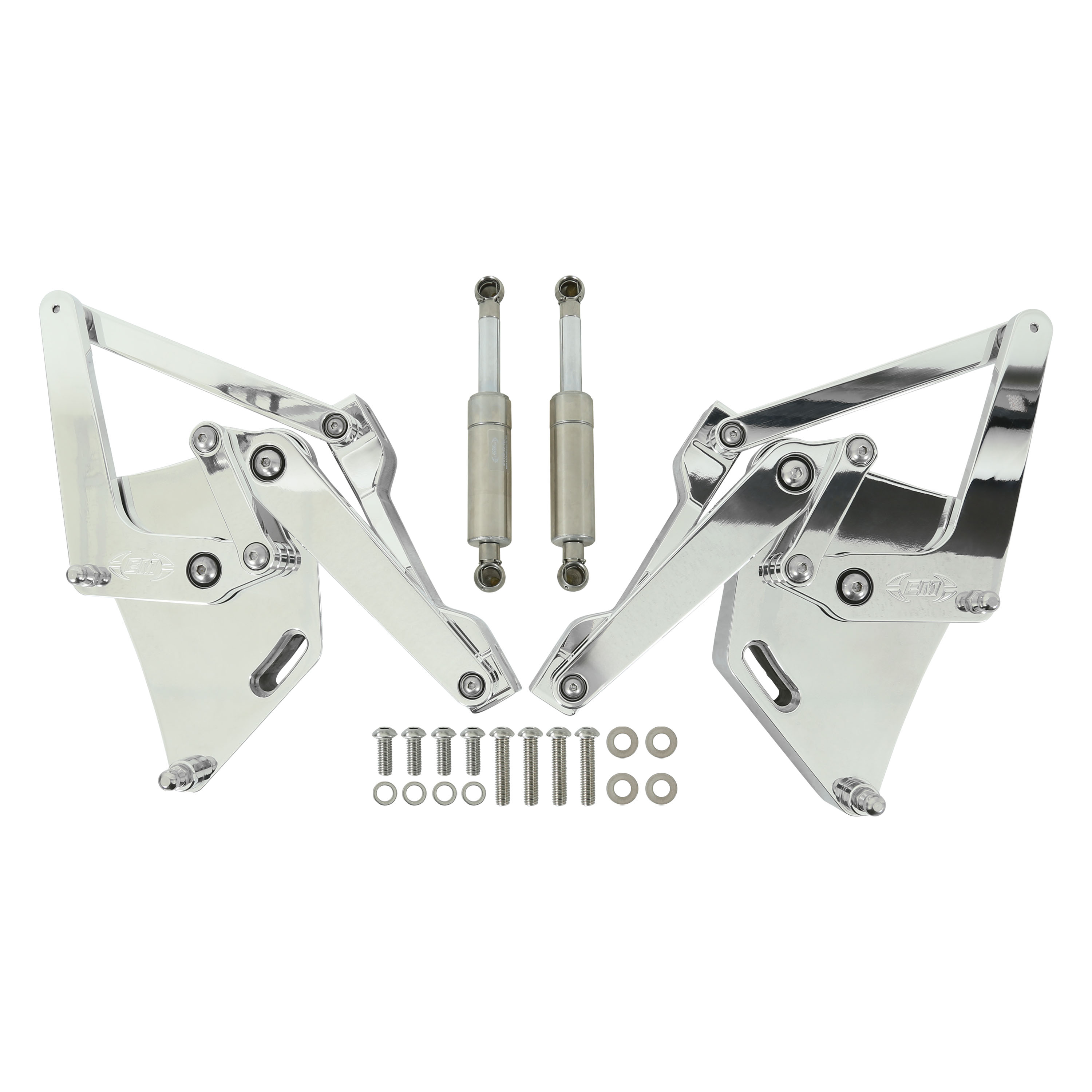 Brothers Trucks Billet Hood Hinges - Polished - Pair - Image 3