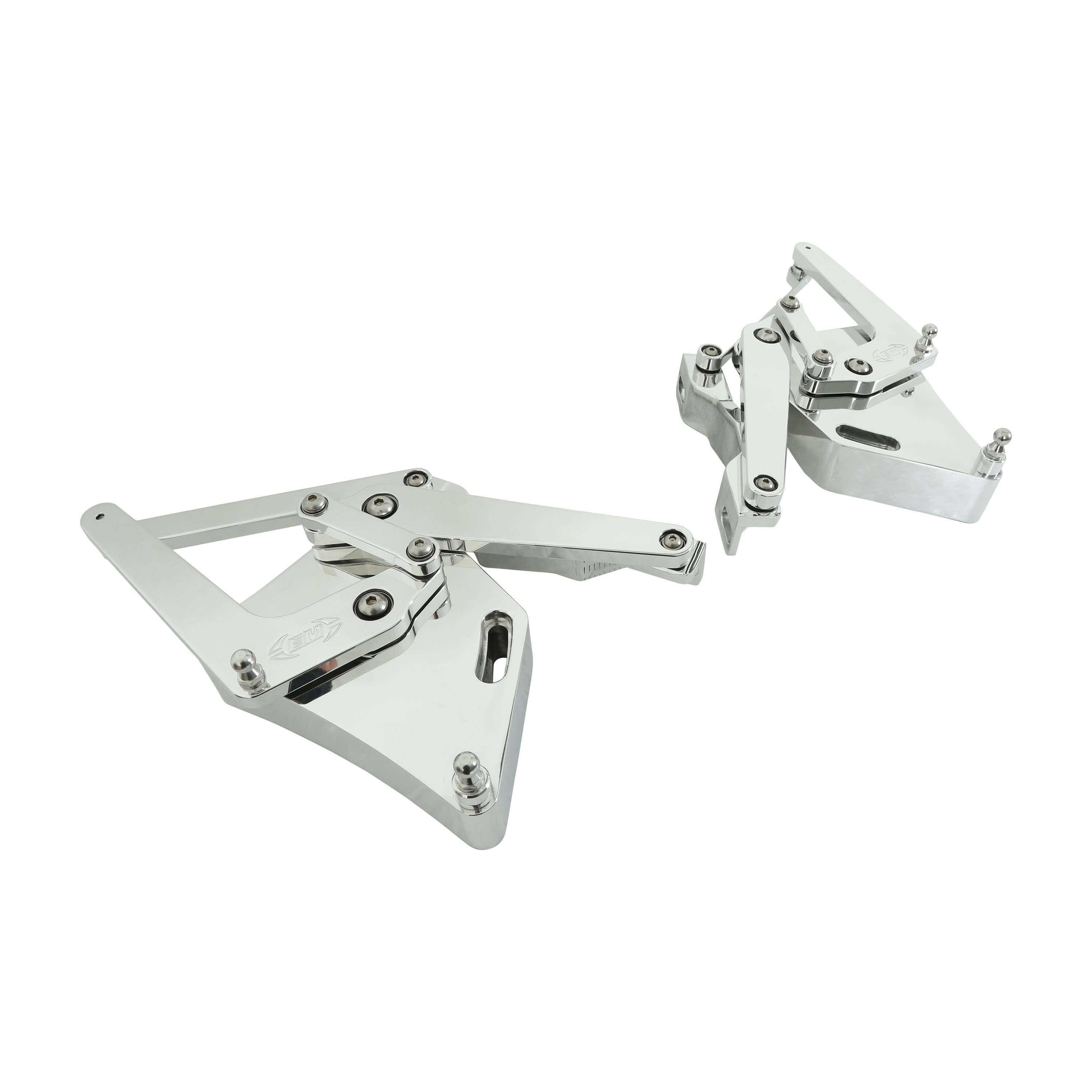 Brothers Trucks Billet Hood Hinges - Polished - Pair - Image 4