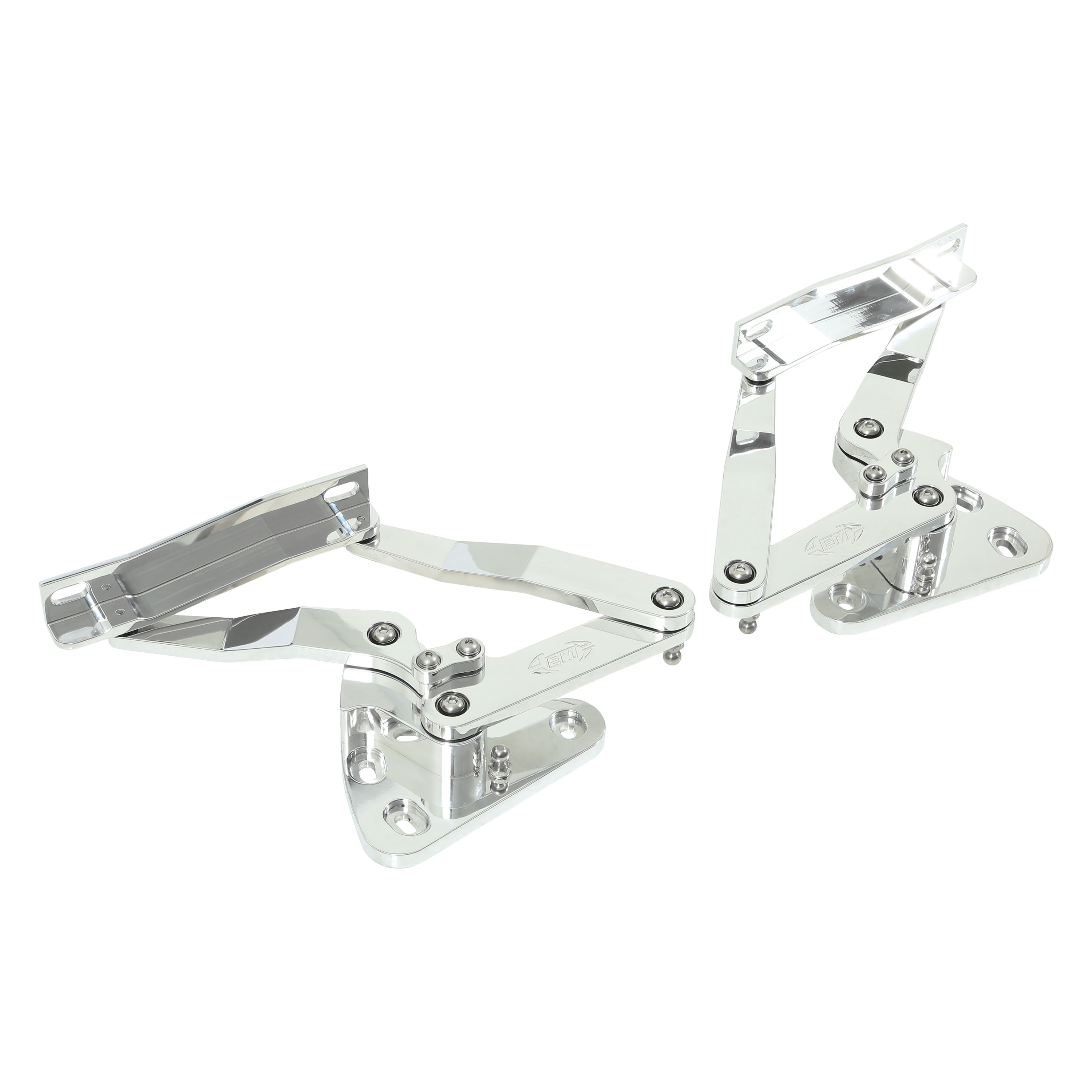 Brothers Trucks Billet Hood Hinges - Polished - Pair - Image 2