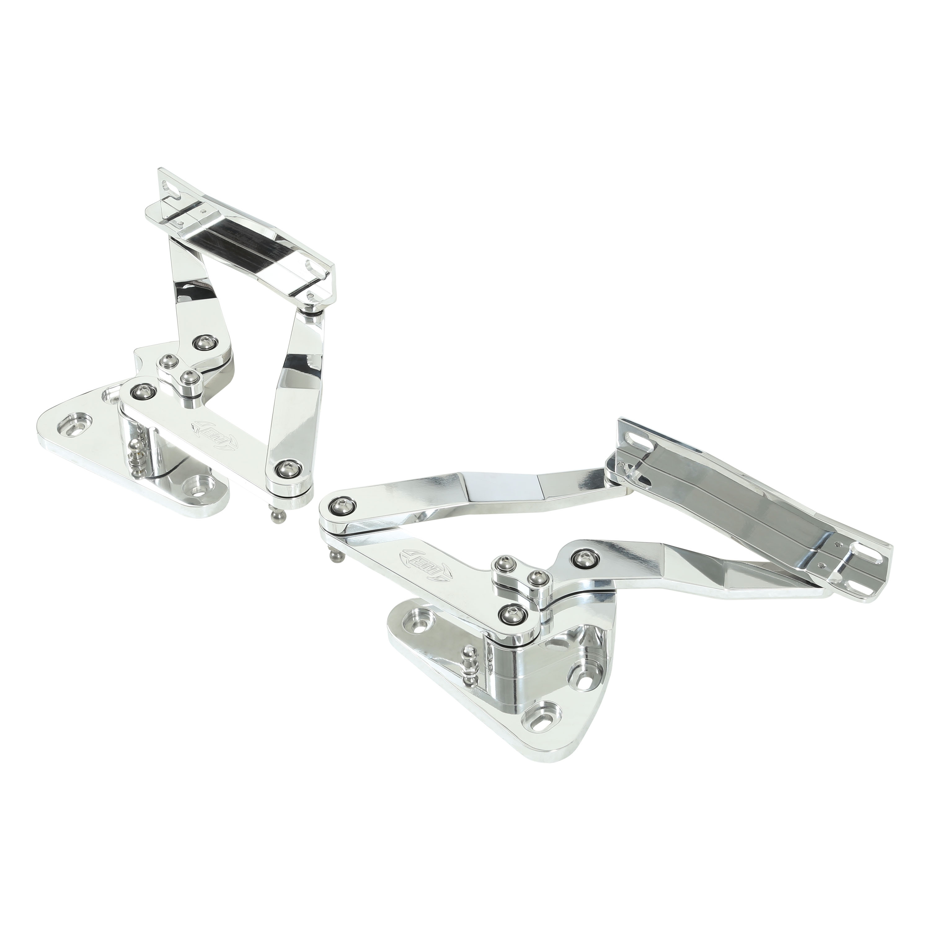 Brothers Trucks Billet Hood Hinges - Polished - Pair - Image 3