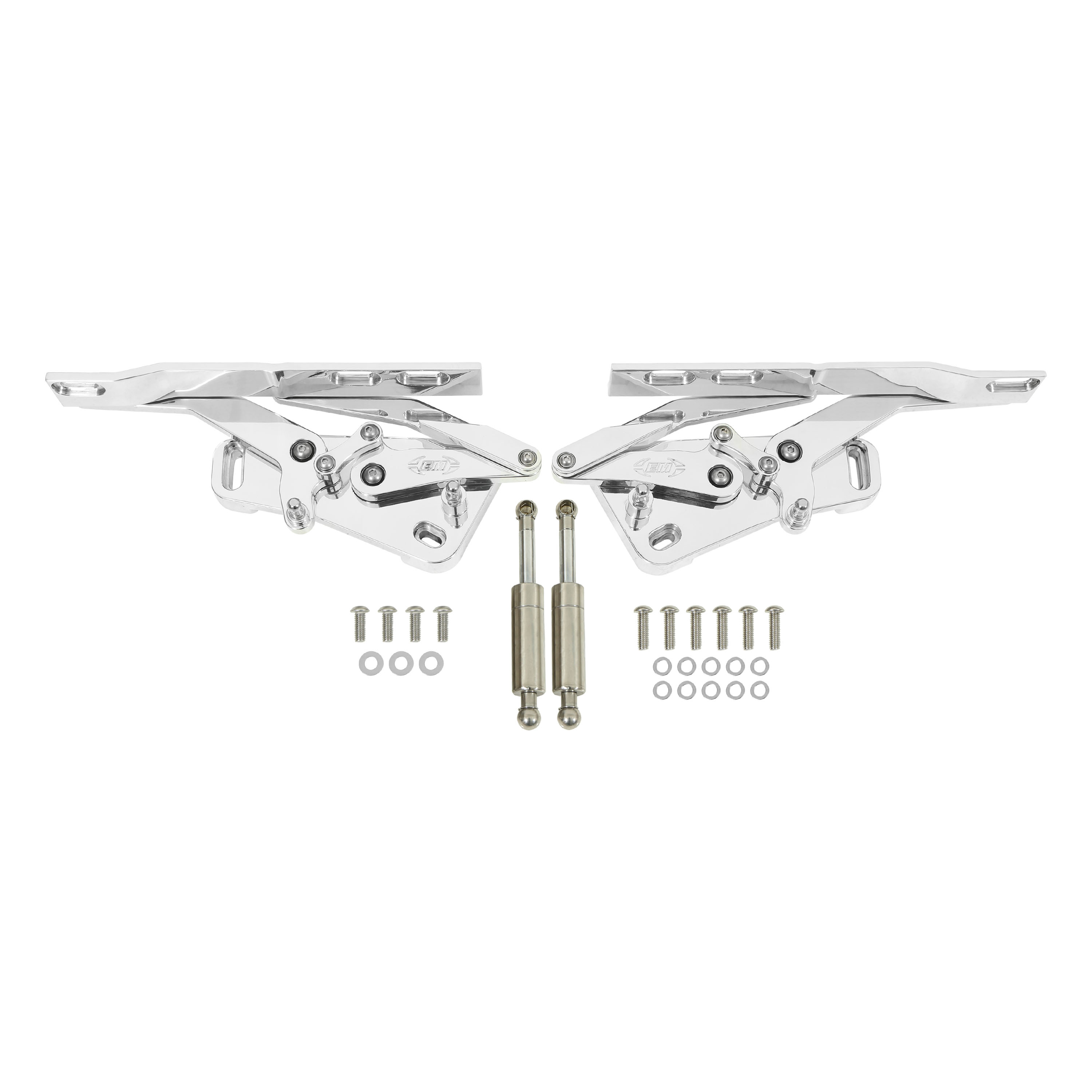 Brothers Trucks Billet Hood Hinges - Polished - Pair - Image 2