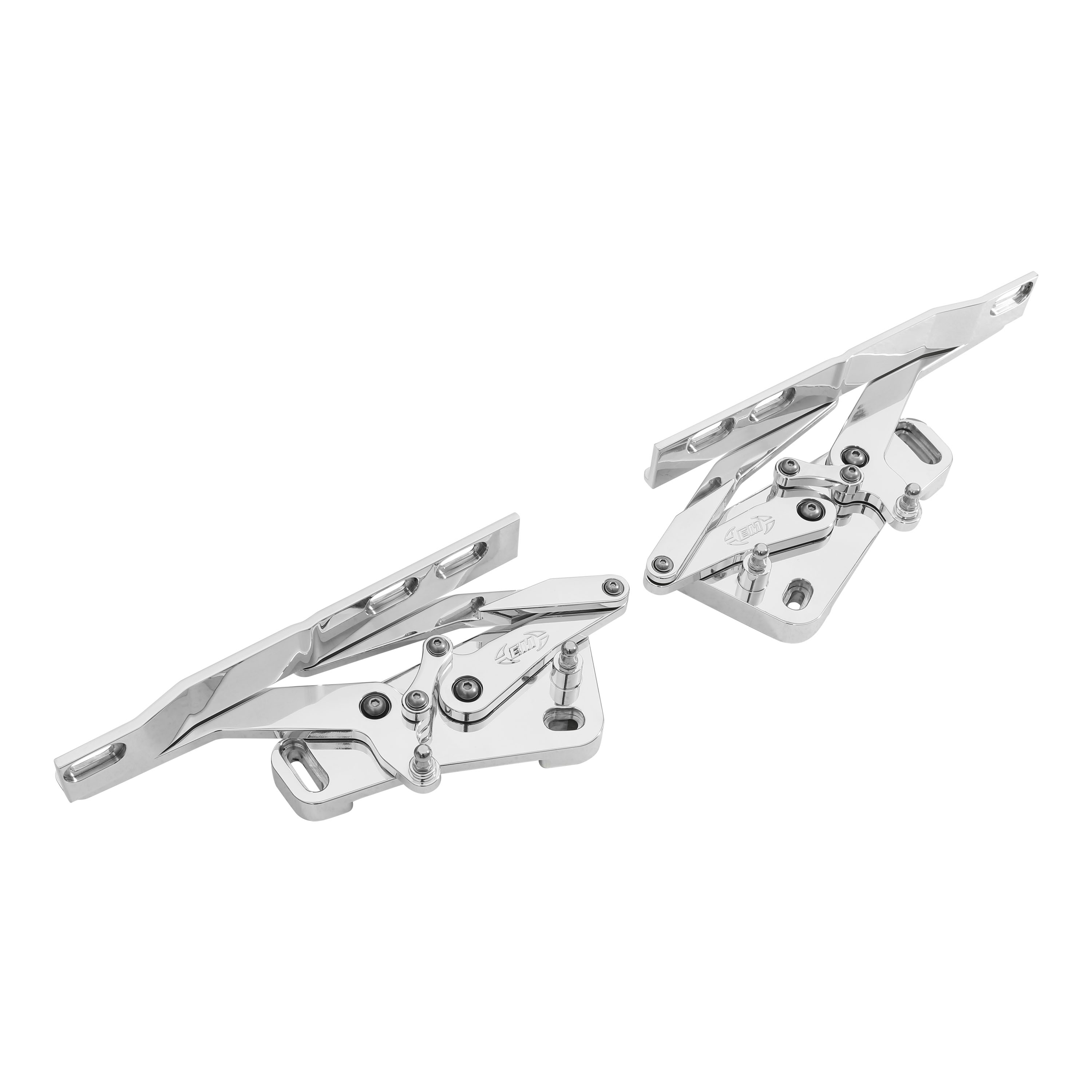 Brothers Trucks Billet Hood Hinges - Polished - Pair - Image 3