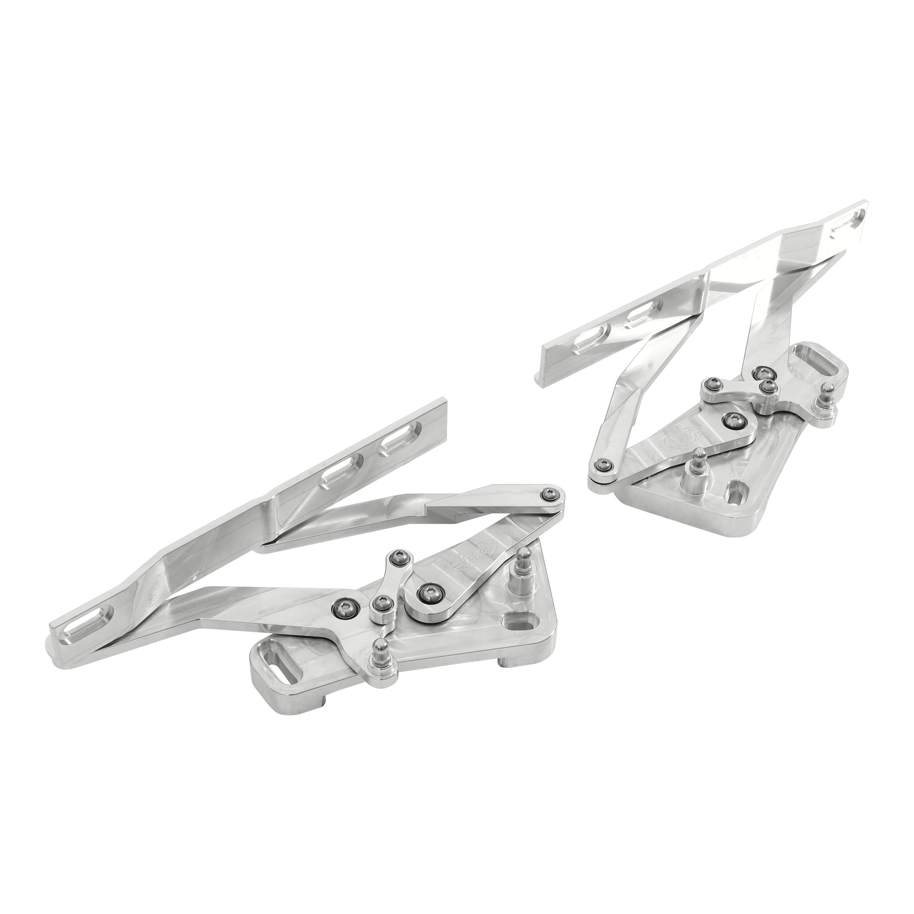 Brothers Trucks Billet Hood Hinges - Raw - Pair - Image 3