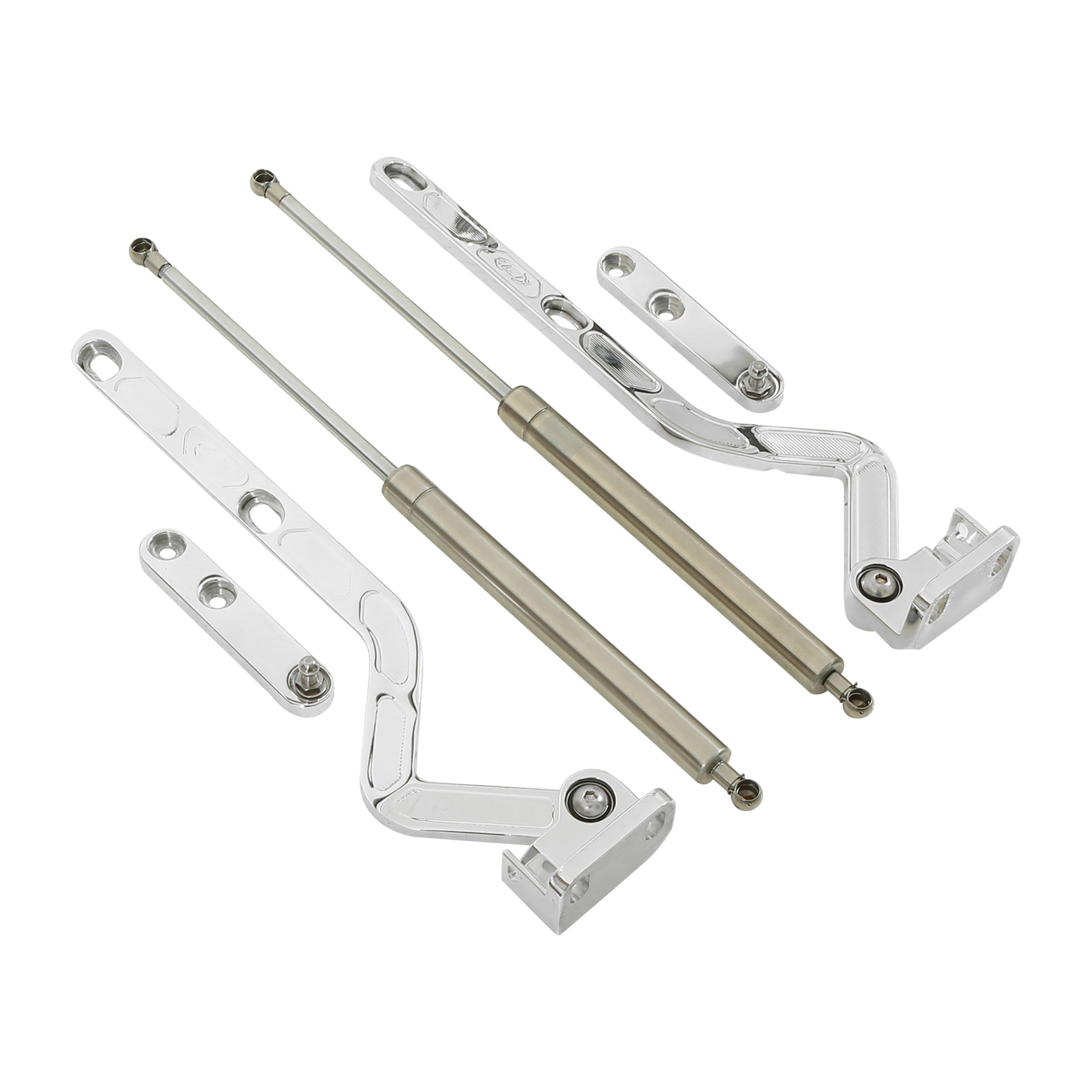Brothers Trucks Billet Hood Hinges - Polished - Pair - Image 5
