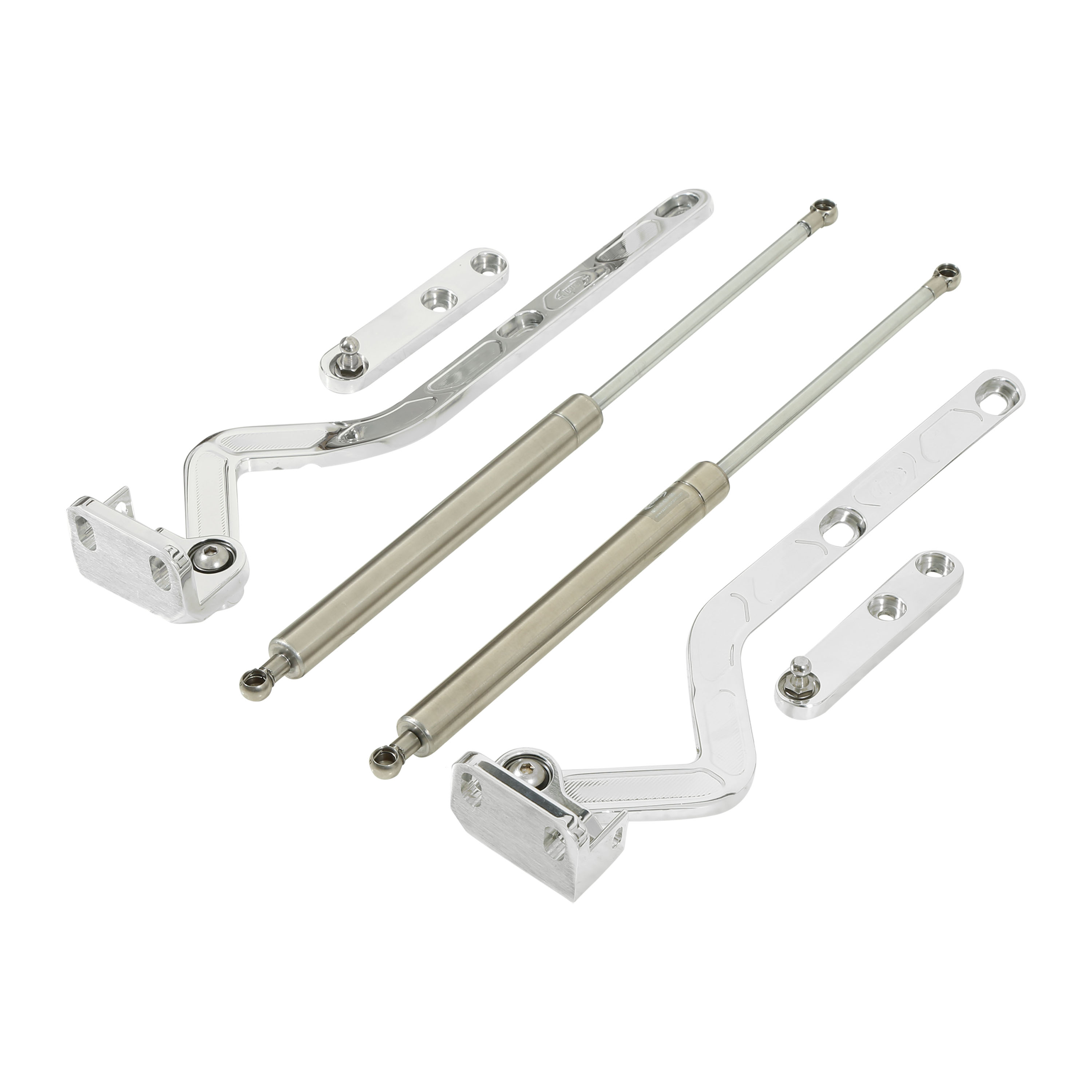 Brothers Trucks Billet Hood Hinges - Polished - Pair - Image 6