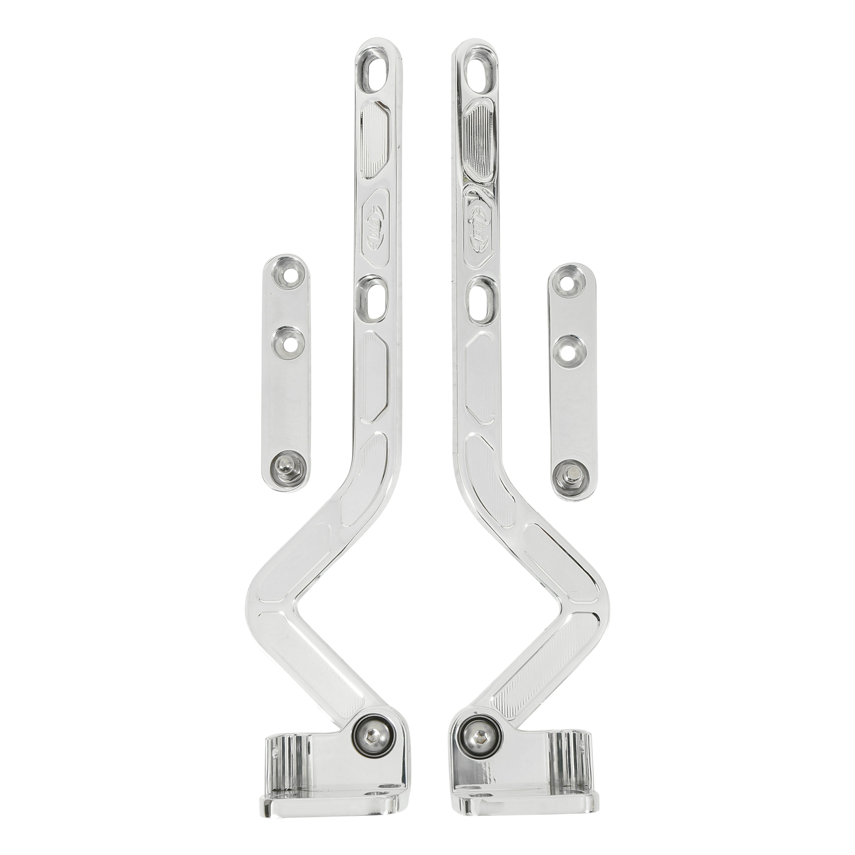 Brothers Trucks Billet Hood Hinges - Polished - Pair - Image 7
