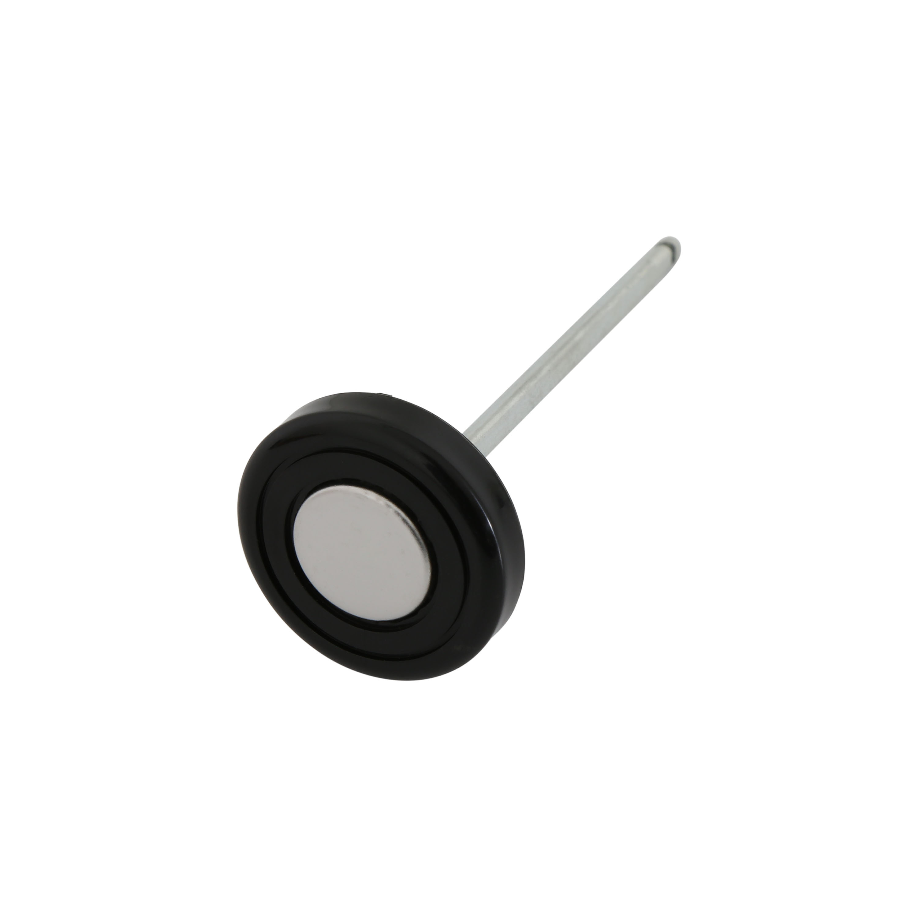 Brothers Trucks Headlight Knob with Rod - Deluxe - Black/Silver - Image 4