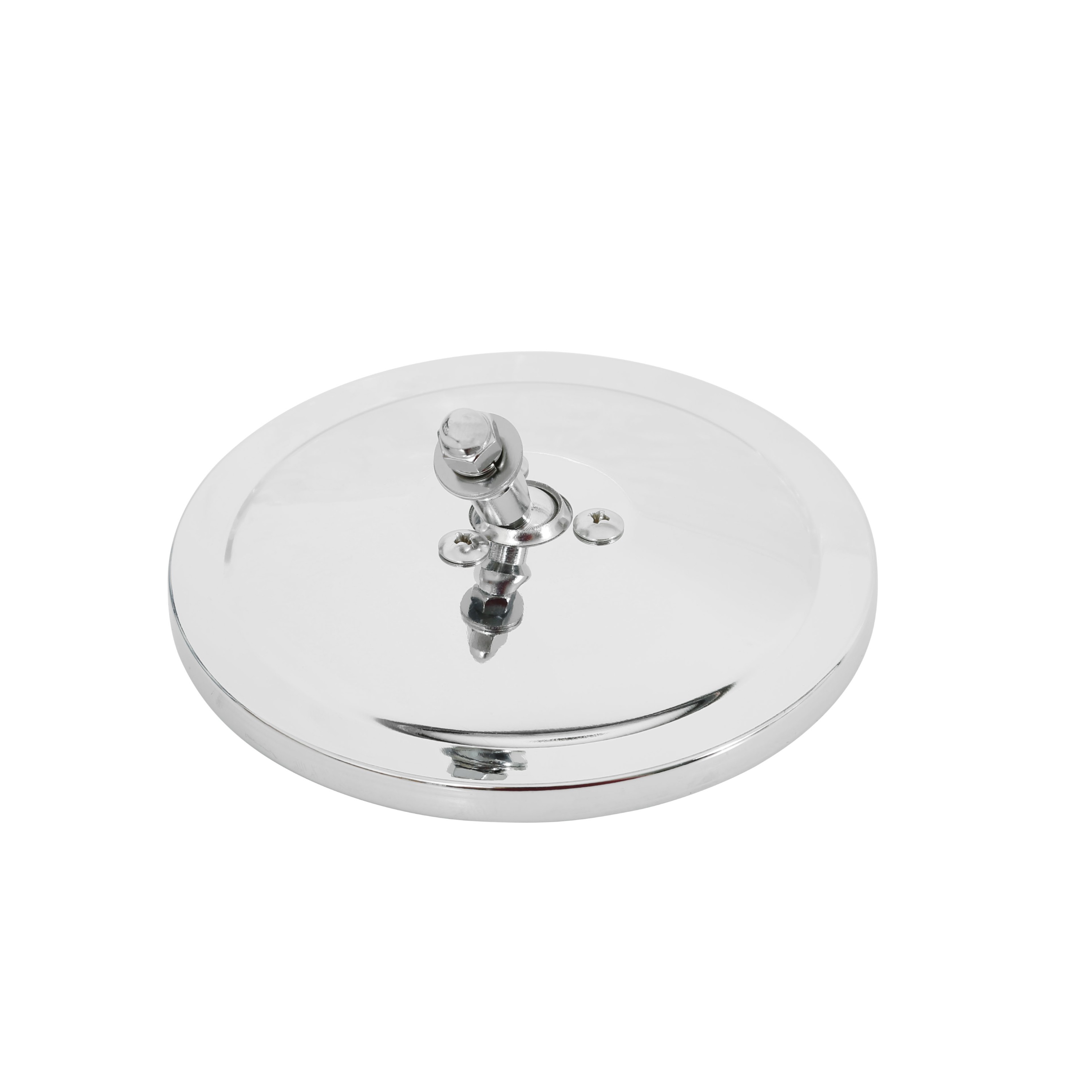 Brothers Trucks Complete Mirror Set-Chrome Round/Smooth - Pair