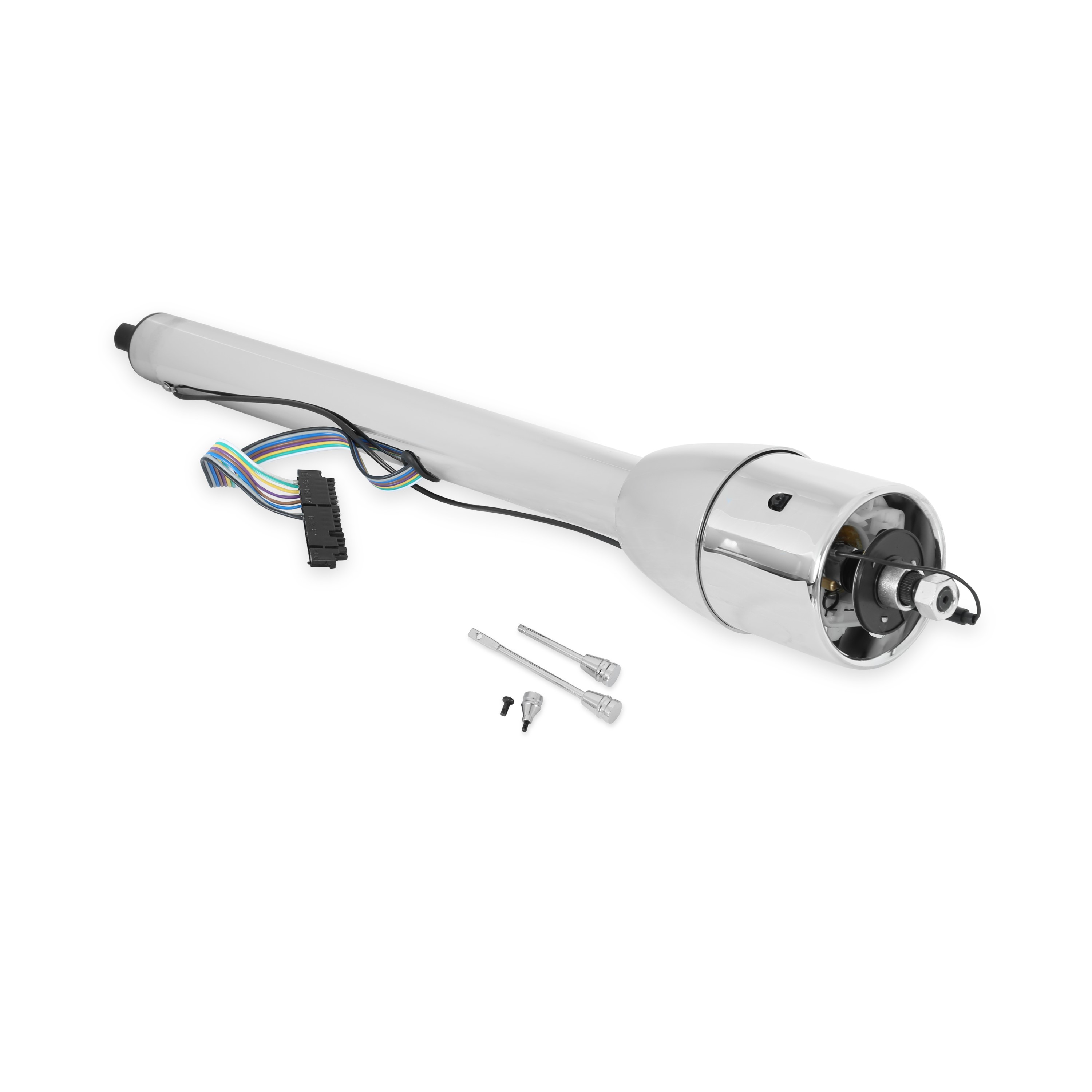 Brothers Trucks Custom Tilt Steering Column - Chrome/Manual 30" - Image 3