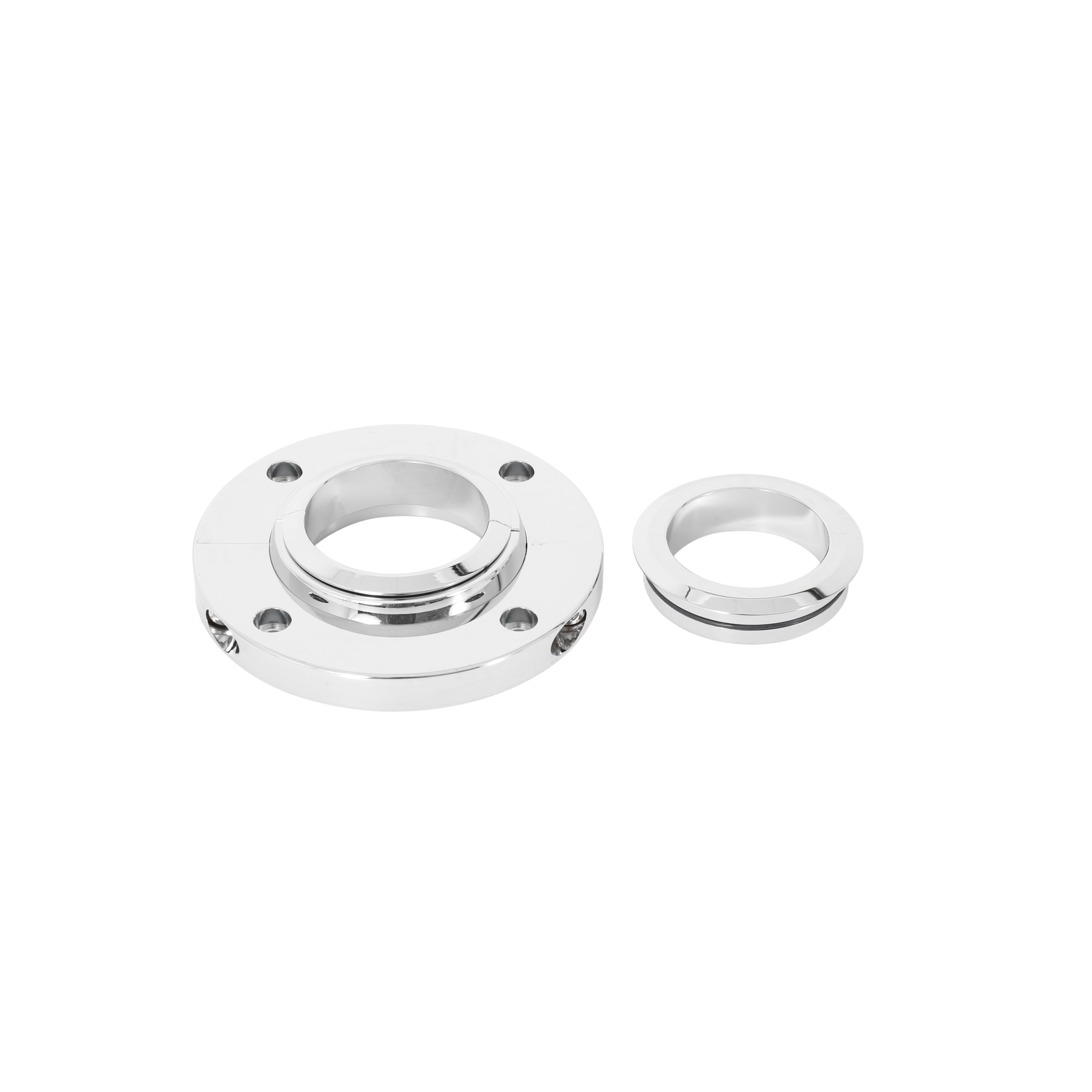 Brothers Trucks Universal Steering Column Floor Plate - Chrome - Image 6